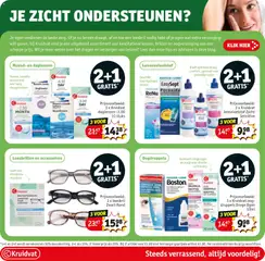 Kruidvat oogdruppels Droge Ogen 10ml, 3 x Kruidvat oogdruppels Droge Ogen 10ml - Voorbeeld van een folder van Kruidvat, geldig van 03.03.2026 | Pagina: 41 | Producten: Oogdruppels, Kan