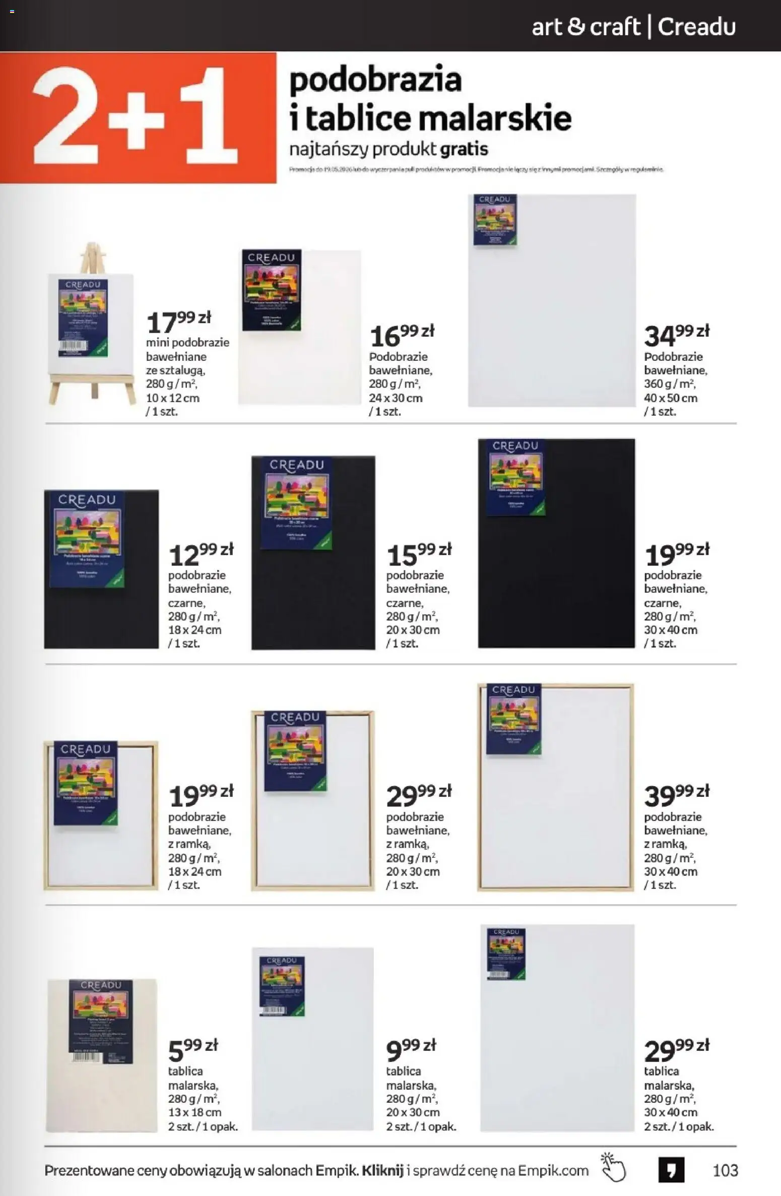 Empik promocje od 22.04.2026 | Strona: 103 | Produkty: Ramka