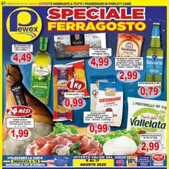 Anteprima del volantino Volantino Pewex	 valido a partire dal 06.08.2025