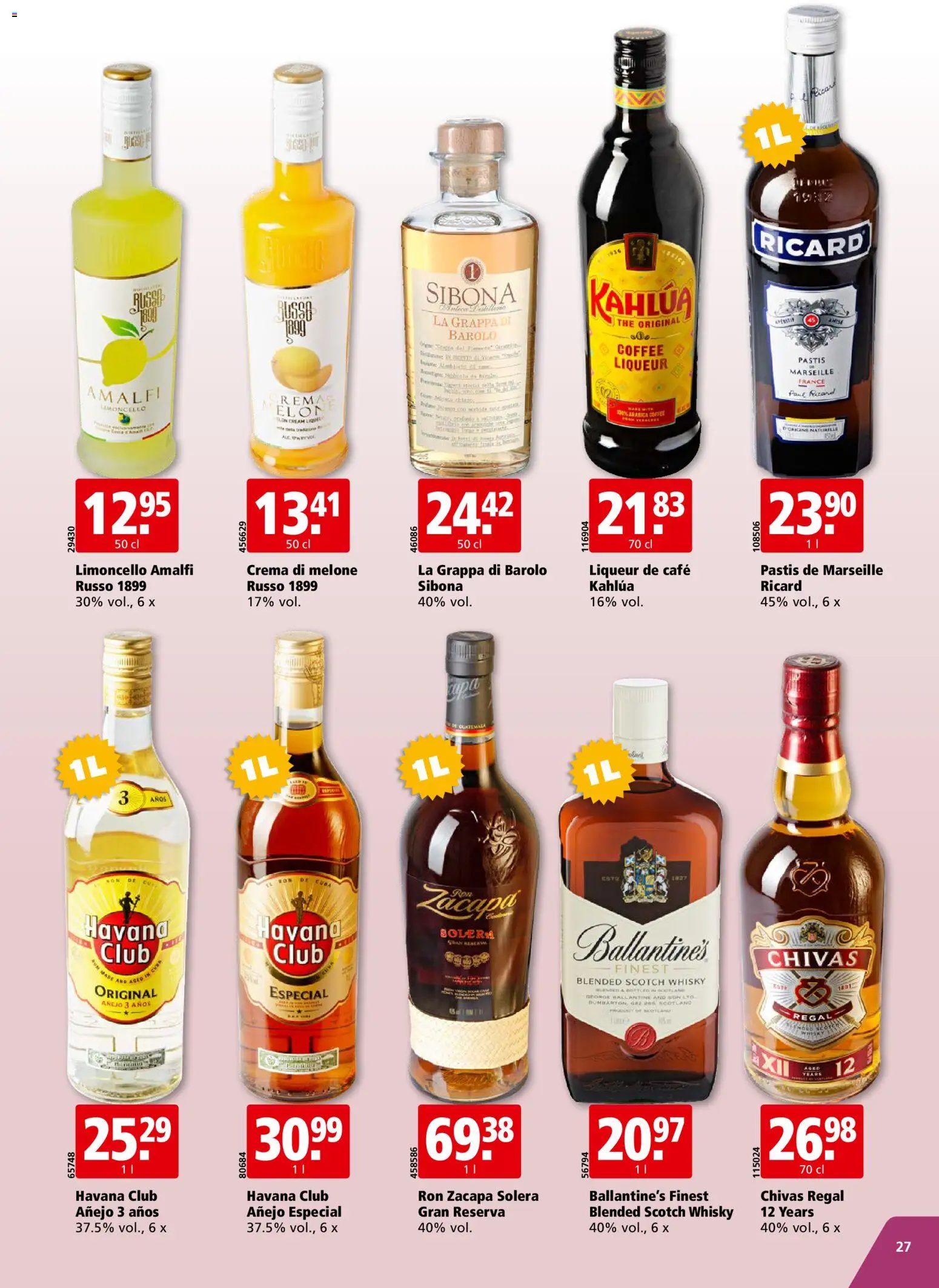 Aligro Aktionen Chavannes, Matran, Genève, Sion – gültig ab 02.02.2026 | Seite: 27 | Produkte: Regal, Melone