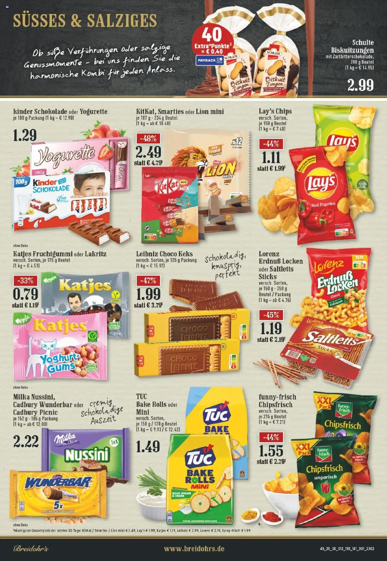 Edeka prospekt Rösrath	 – gültig ab 19.10.2025 | Seite: 12 | Produkte: Yogurette, Funny frisch, Paprika, Chips