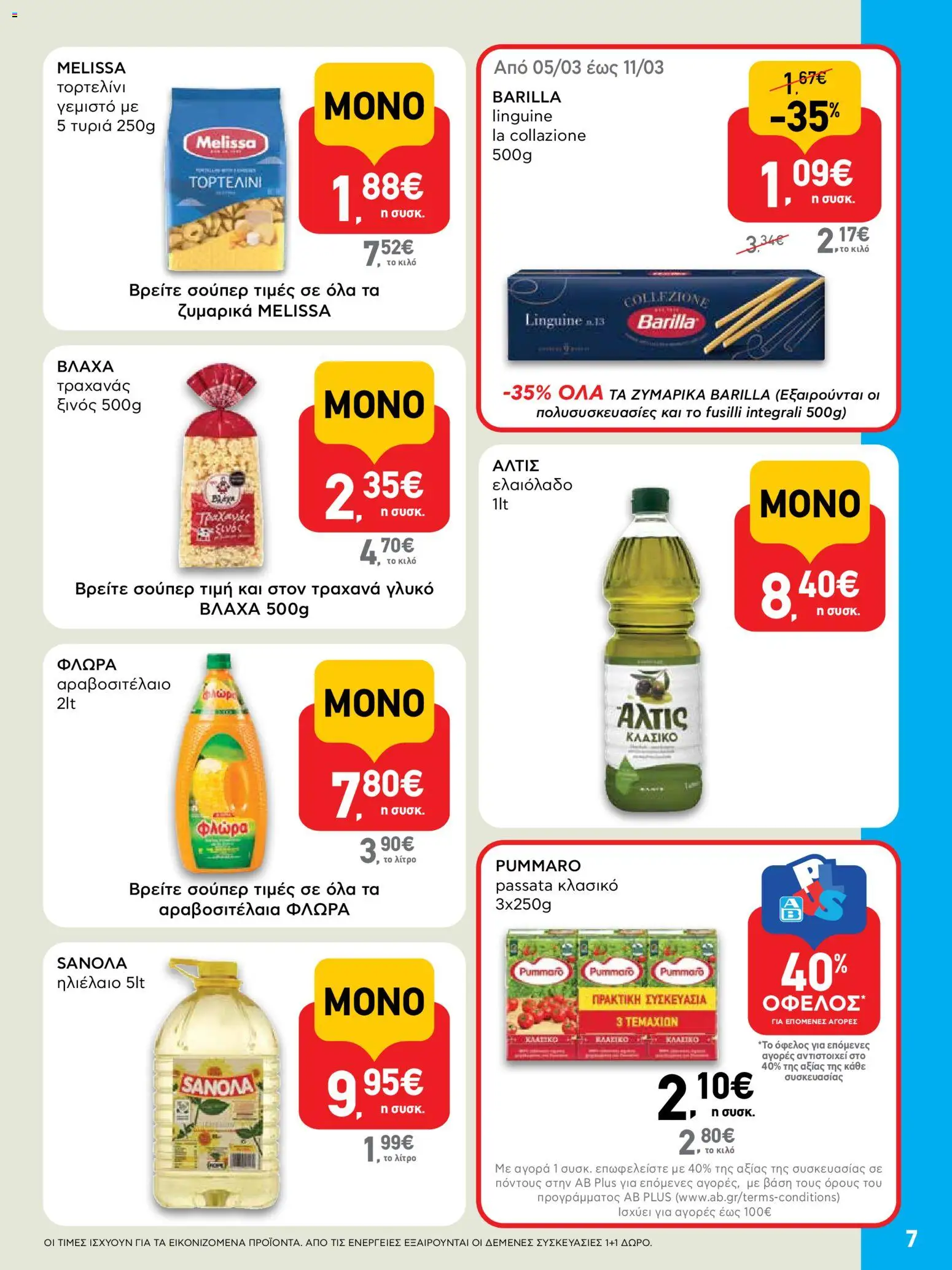  | Σελίδα: 7 | Προϊόντα: Ηλιέλαιο, Τραχανάς, Ελαιόλαδο