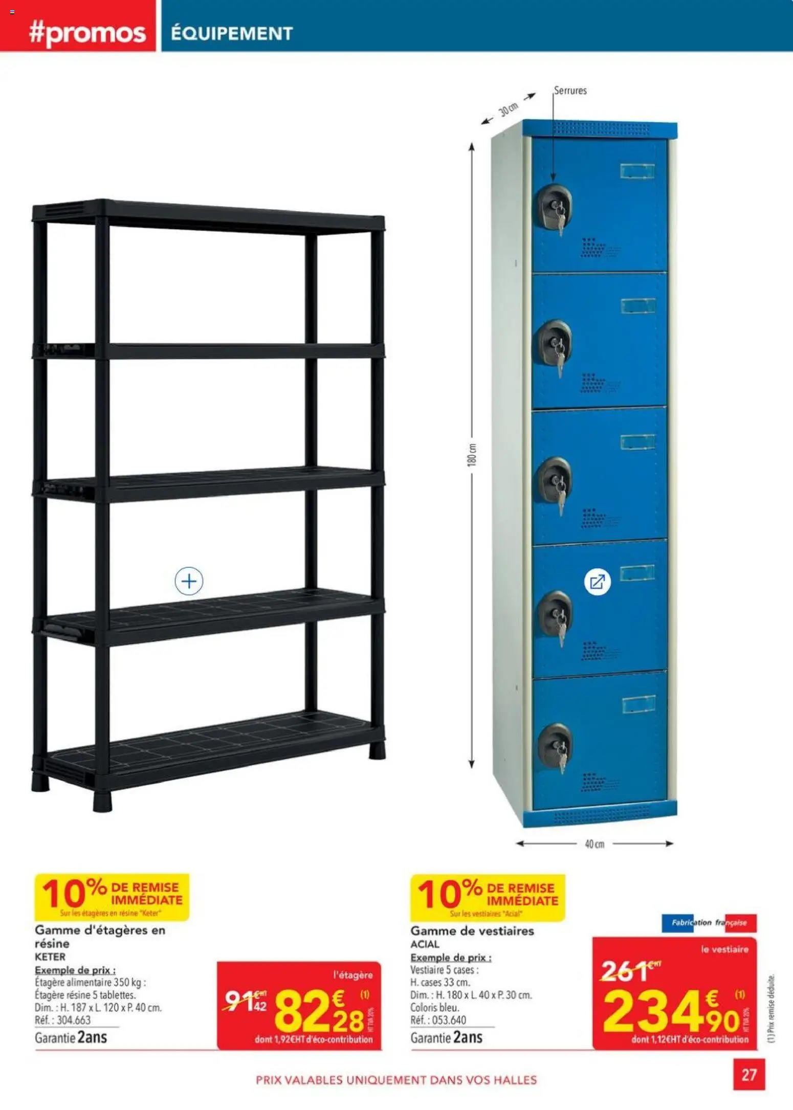 {H1} | Page: 27 | Produits: Étagère