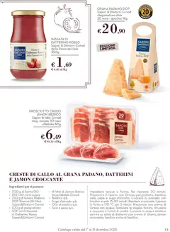 Anteprima del volantino Conad Sapori Natale Sicilia catalogo valido a partire dal 01.12.2025 | Pagina: 15 | Prodotti: Sale, Pepe, Olio, Prosciutto