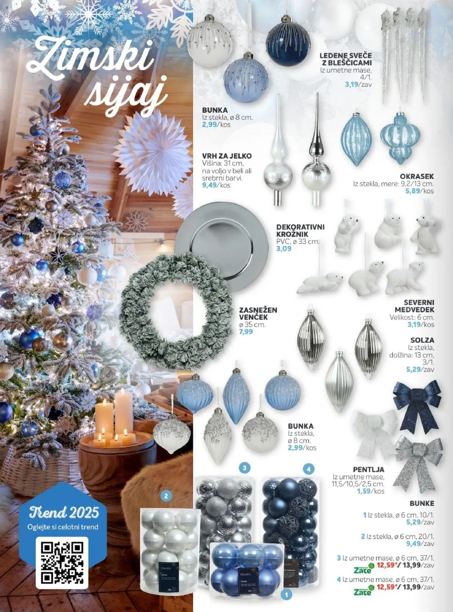 Novi Merkur katalog ponudbe – veljaven od 27.10.2025 | Stran: 4 | Izdelki: Svece