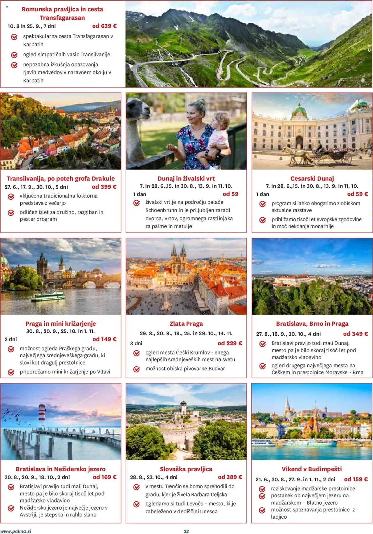 Palma katalog potovanja osrečujejo │ velja od 01.08.2025 | Stran: 22