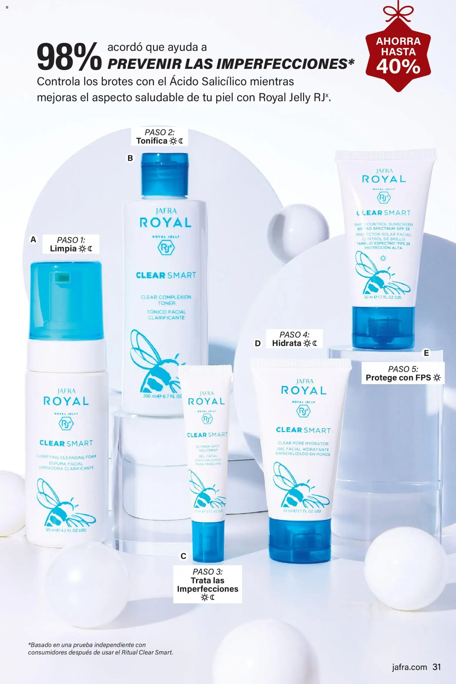 JAFRA folleto │ válido desde el 01.12.2025 | Página: 31 | Productos: Protector solar, Toner