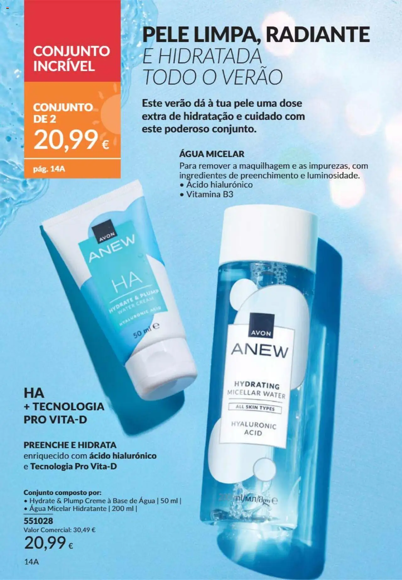 Catálogo Avon Campanha 6 │ válido de 01.06.2025 | Página: 226 | Produtos: Agua, Água micelar, Maquilhagem, Base
