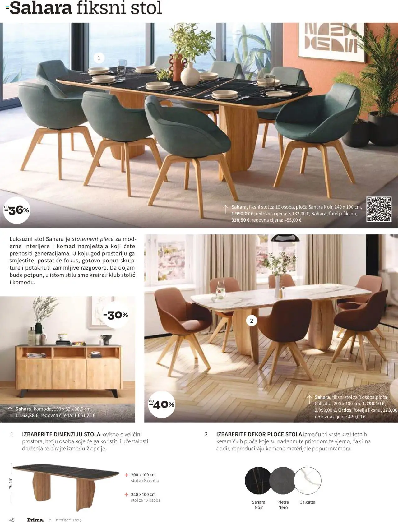 Prima katalog | vrijedi od 01.01.2025 | Stranica: 50 | Proizvodi: Fotelja, Stolić, Stol
