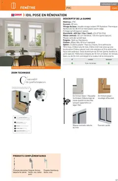 Point.P - Prévisualisation de Point.P Guide Expert Menuiserie 2025 valide à partir de 11.07.2025 | Page: 61 | Produits: Base, Brosse, Miel, Porte