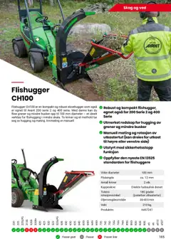 Forhåndsvisning av Felleskjøpet Avant maskiner og redskap gyldig fra 01.05.2025 | Side: 185 | Produkter: Vekt