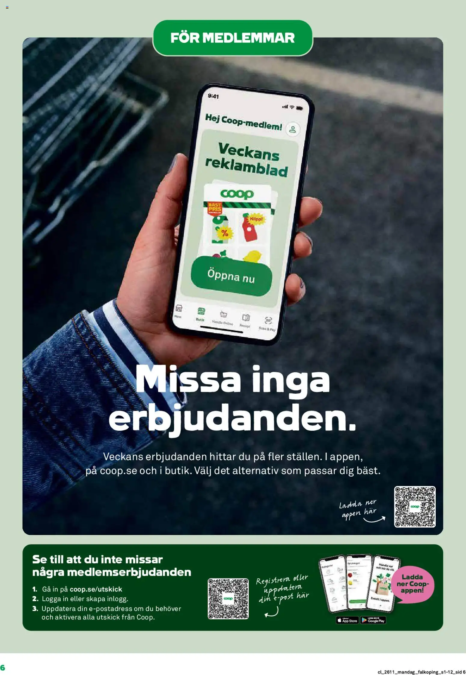 Coop reklamblad aktuell från 09.03.2026 | Sida: 6