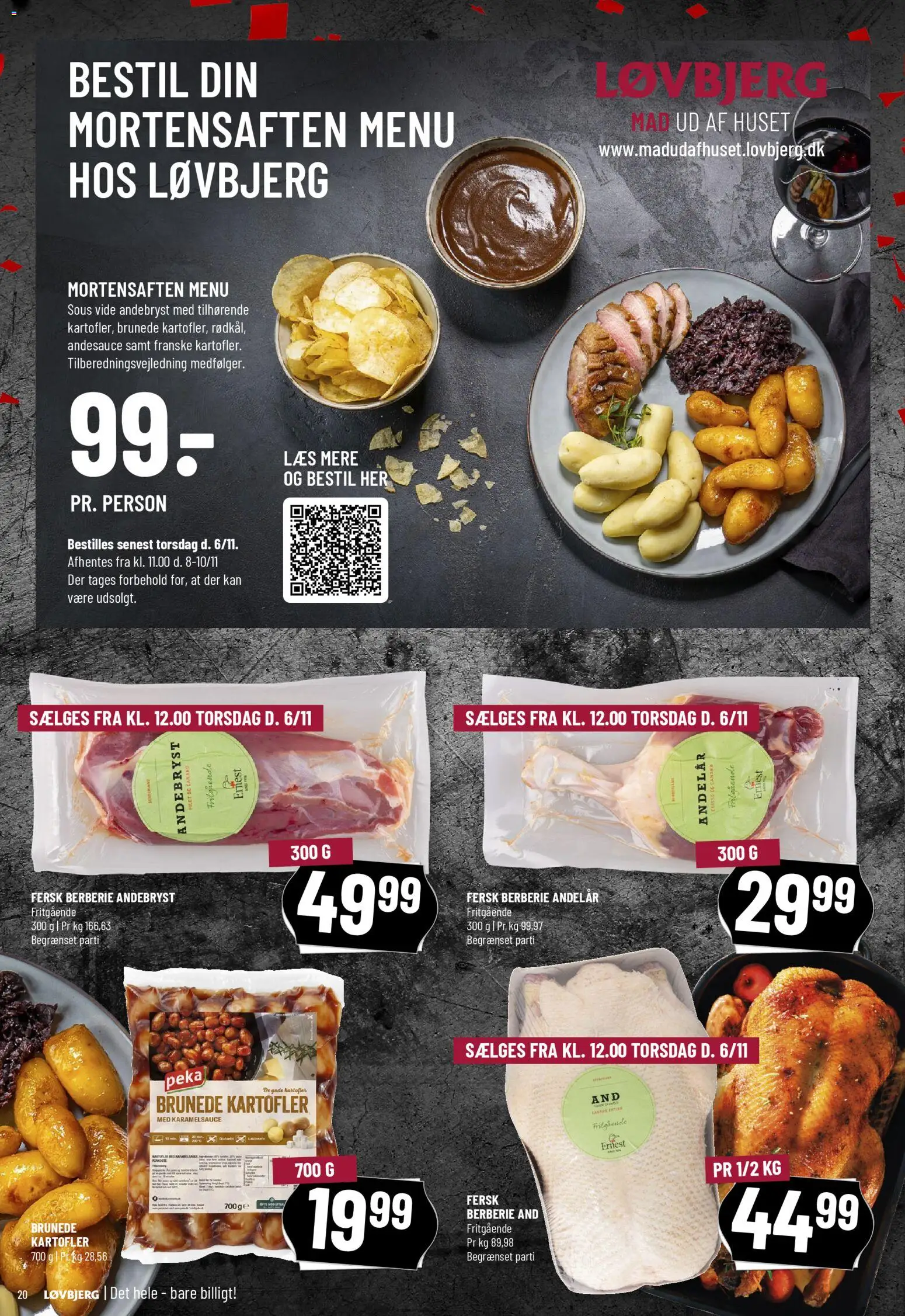 Løvbjerg tilbudsavis – gyldig fra 31.10.2025 | Side: 20 | Produkter: Kartofler