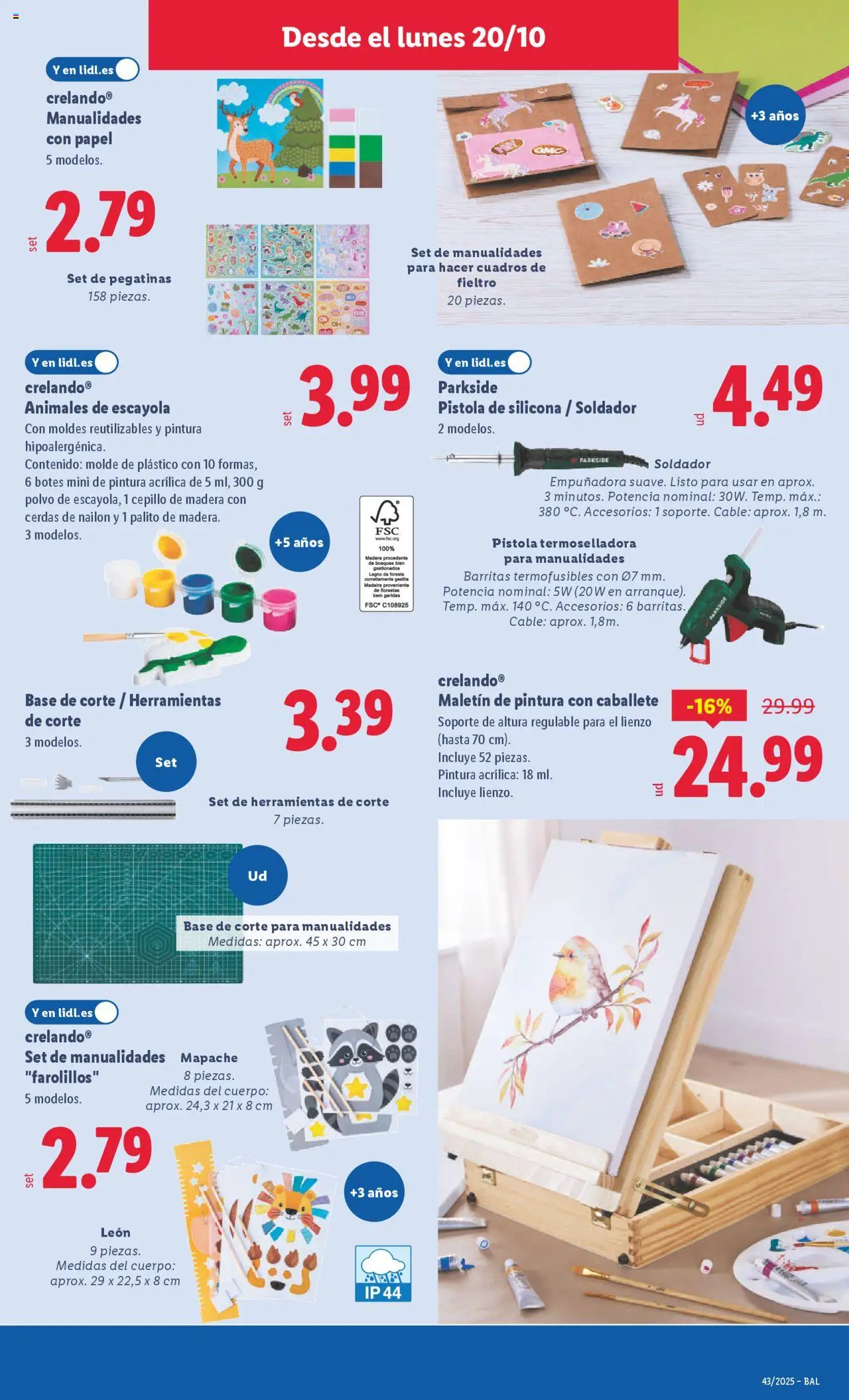 Lidl folleto de bazar │ válido desde el 20.10.2025 | Página: 17 | Productos: Polvo, Cepillo, Cable