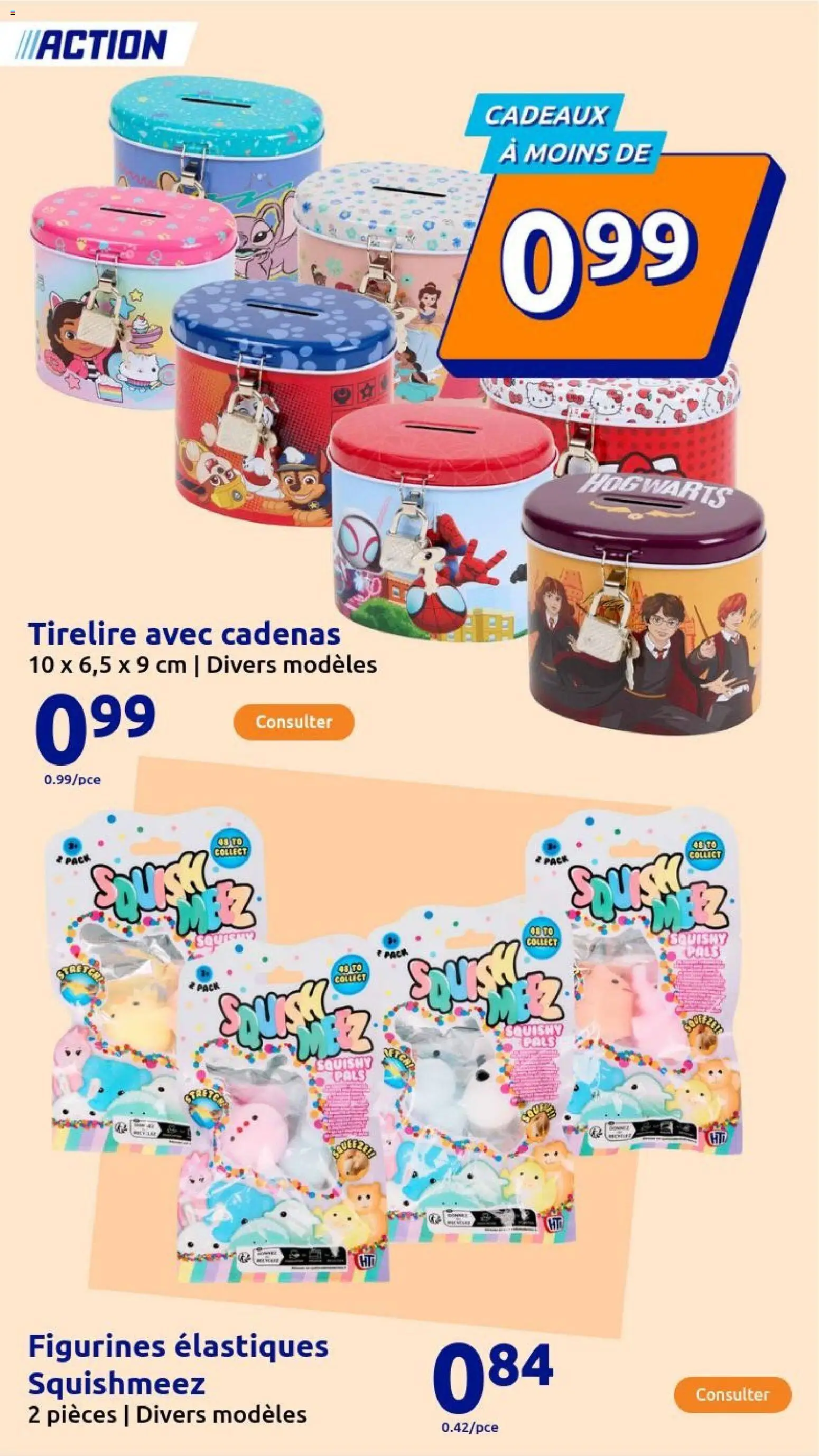 {H1} | Page: 14 | Produits: Élastiques, Figurines