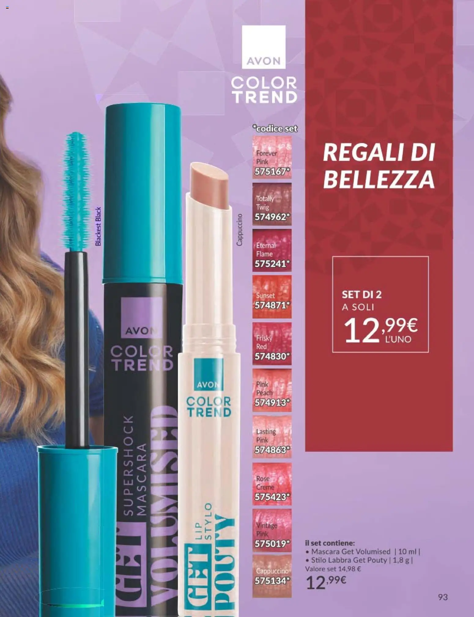 Volantino Avon del 01.12.2025 | Pagina: 93 | Prodotti: Mascara