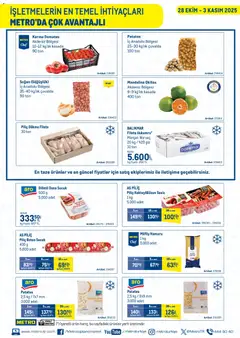 28.10.2025 tarihinden itibaren geçerli olan Metro kataloğu önizlemesi