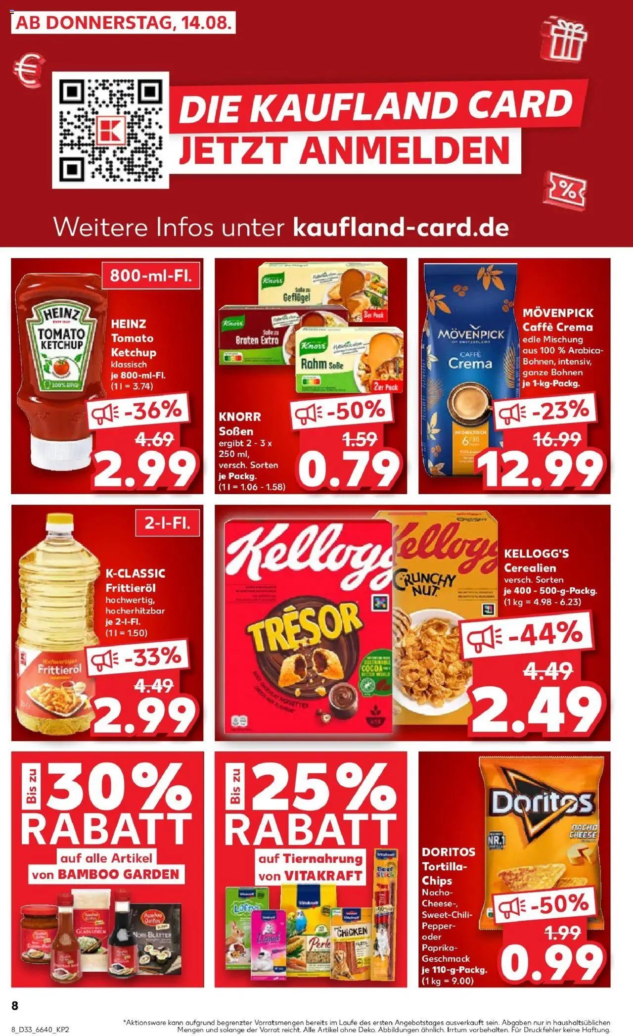 Kaufland prospekt Regensburg	 - gültig ab dem 18.08.2025 | Seite: 21 | Produkte: Kellogg's, Knorr, Chips, Ketchup