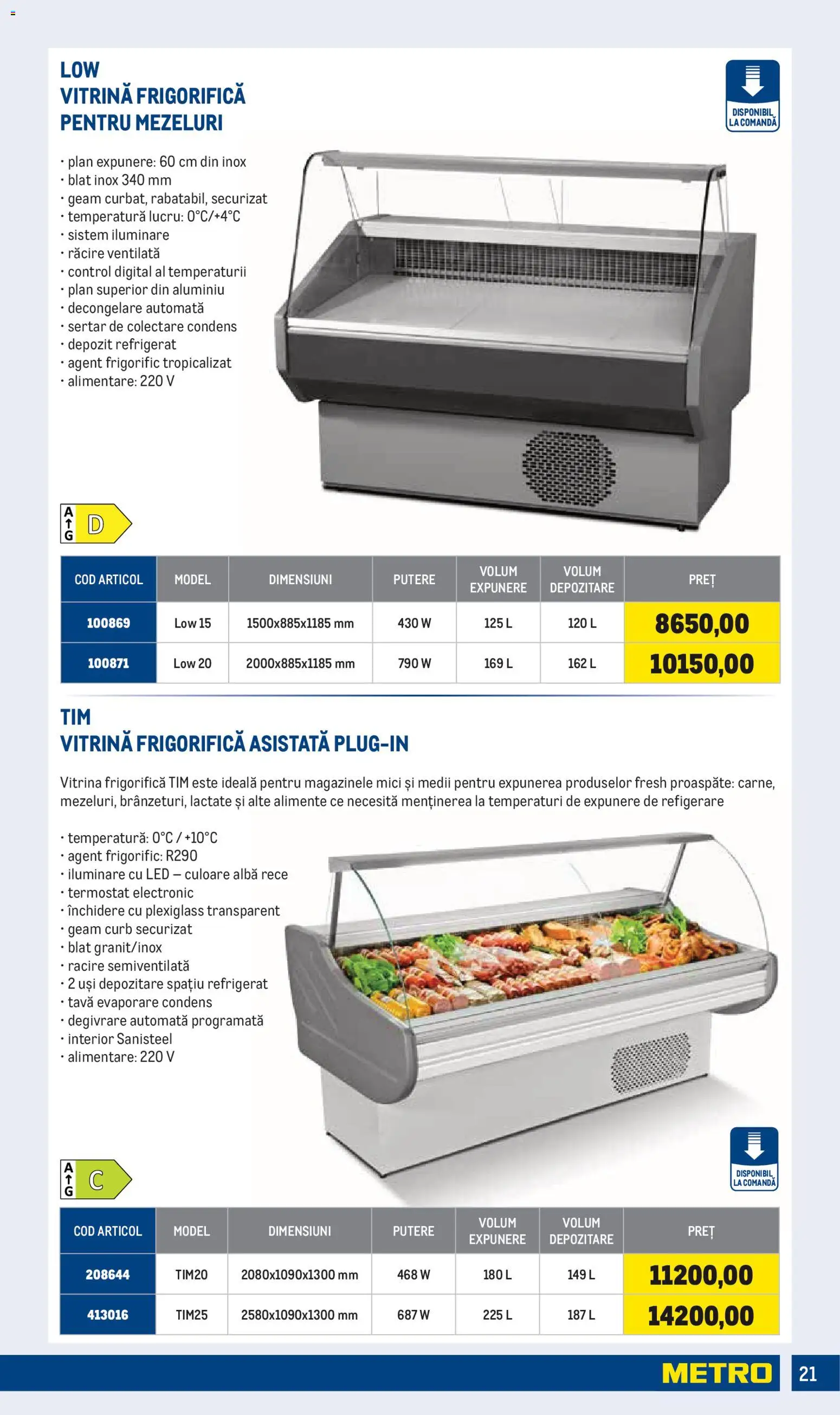 Noul catalog Metro – valabil de la 05.01.2026 | Pagină: 21 | Produse: Babak, Vitrină, Mici