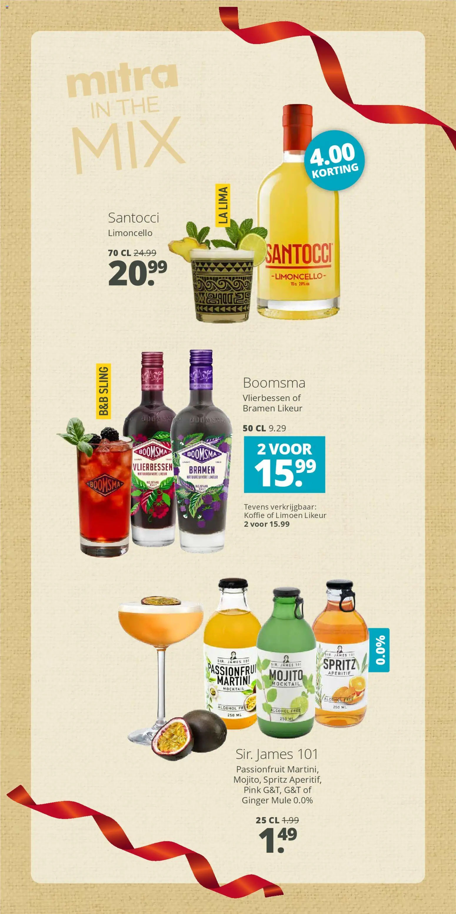 {H1} | Pagina: 8 | Producten: Limoen, Koffie, La, Alcohol