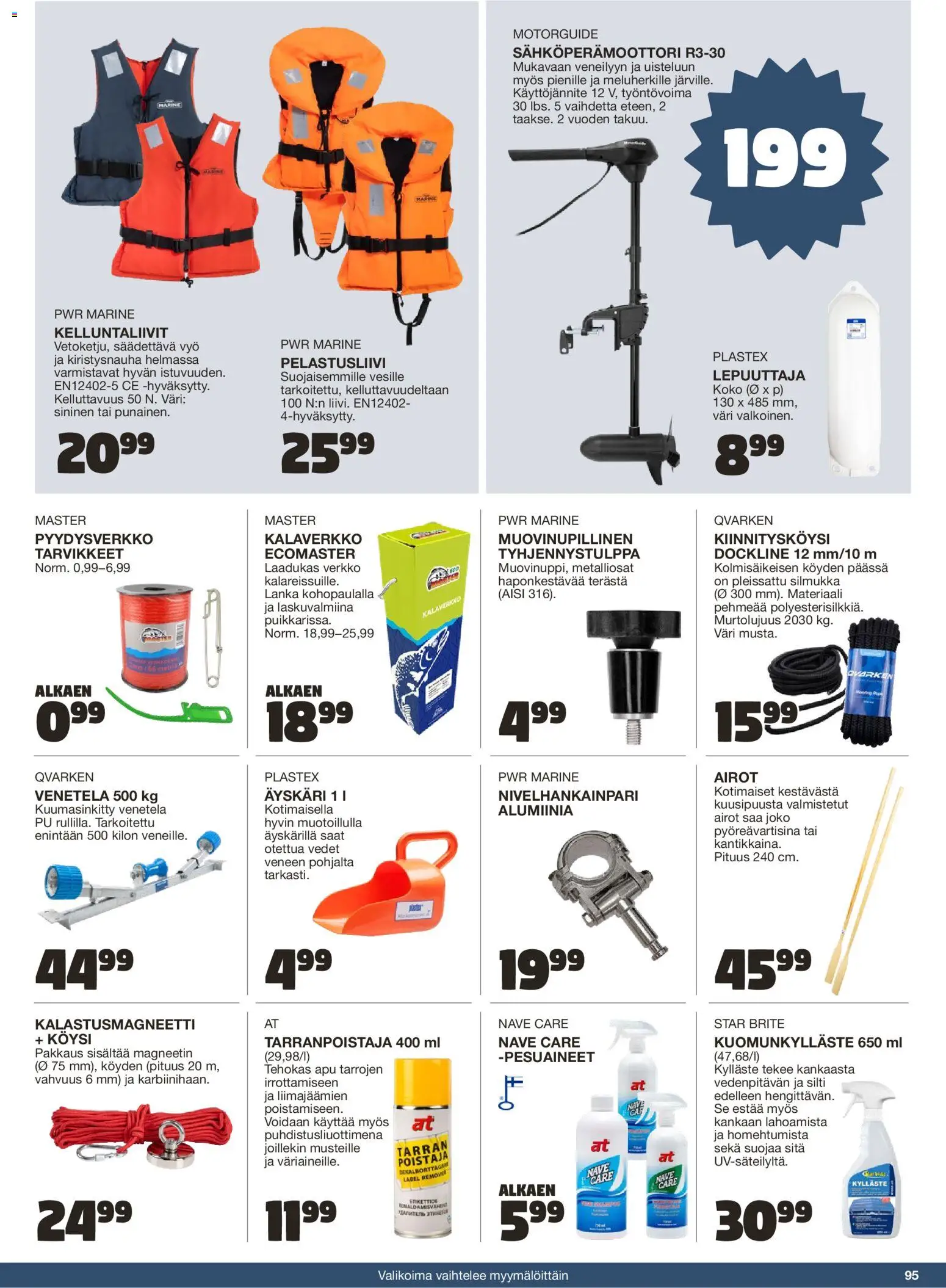 Tokmanni - Kesä 2026 – voimassa 02.04.2026 alkaen | Sivu: 95 | Tuotteet: Vyö