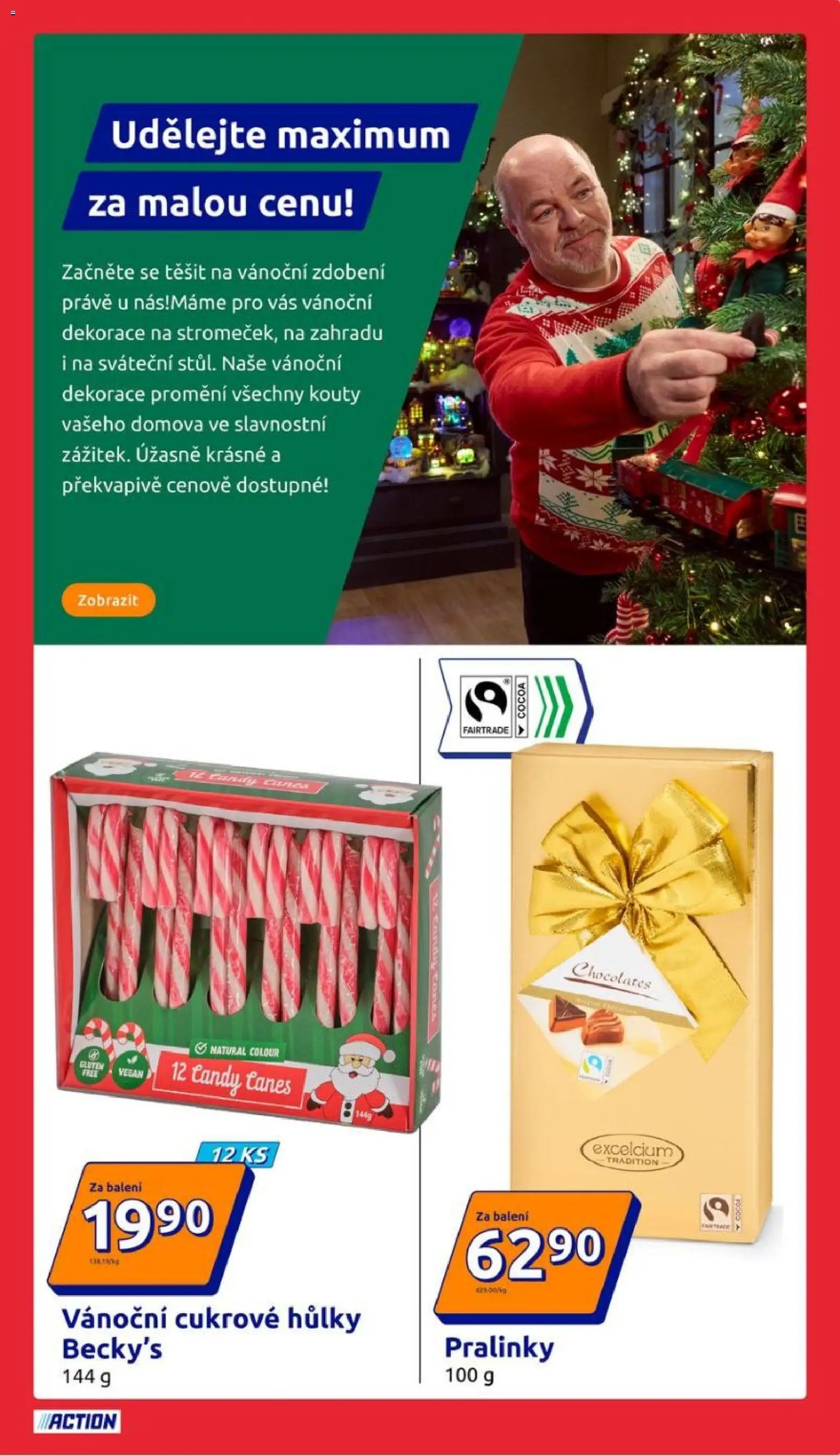Action leták od 17.12.2025 | Strana: 15 | Produkty: Vegan, Vánoční dekorace, Dekorace