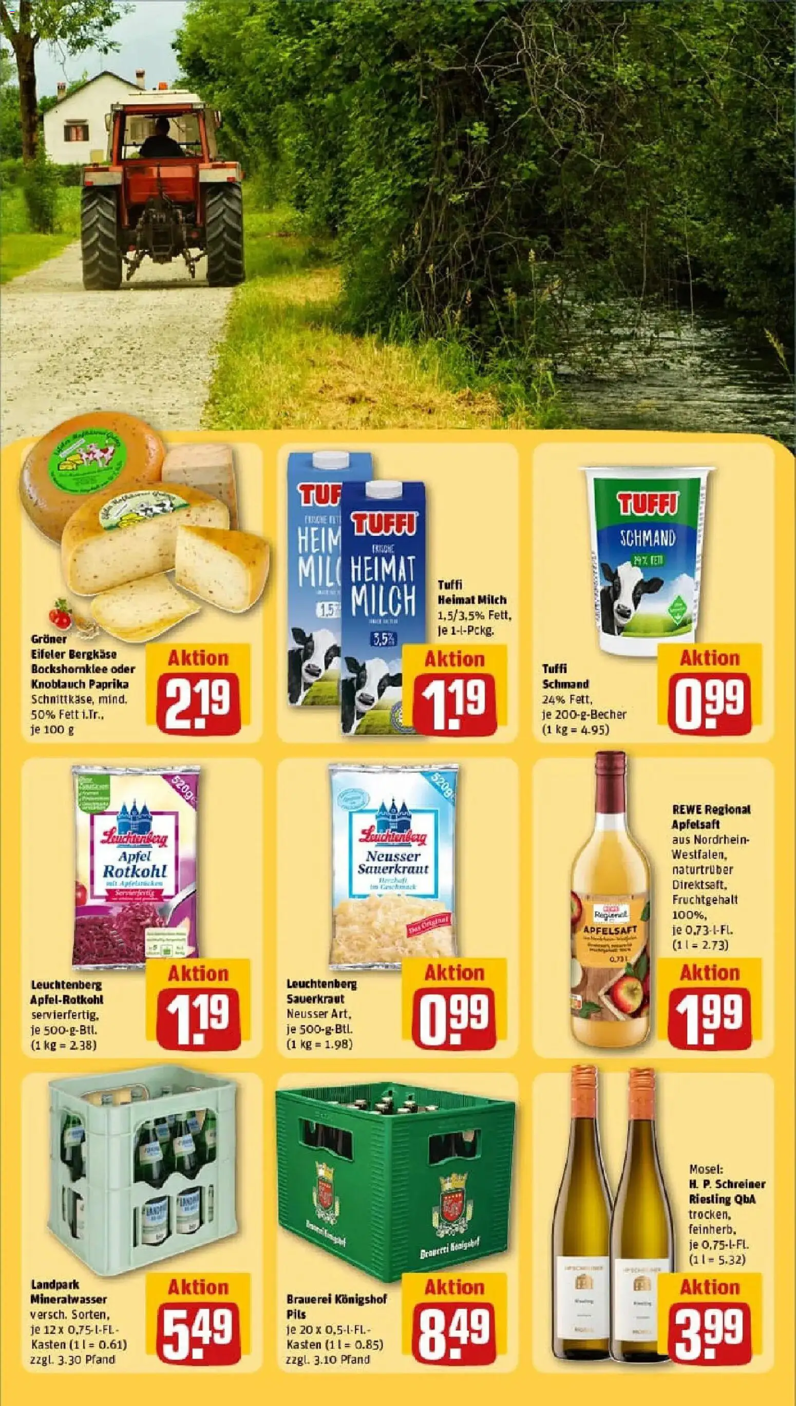 Rewe prospekt Nörvenich	 – gültig ab 26.01.2026 | Seite: 21 | Produkte: Rotkohl, Apple, Paprika, Knoblauch