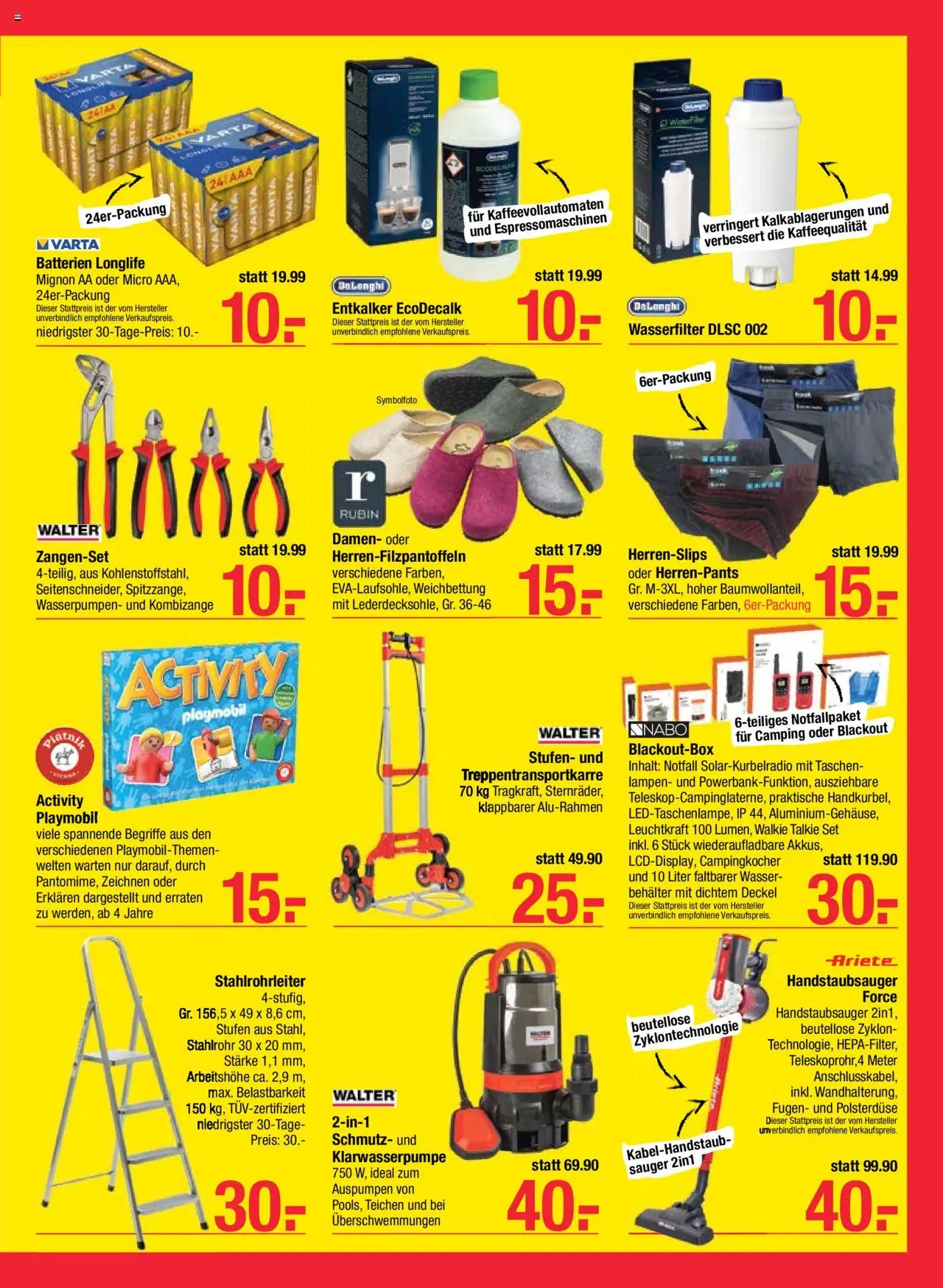 Maximarkt Flugblatt gültig ab 15.09.2025 | Seite: 21 | Produkte: Wasser