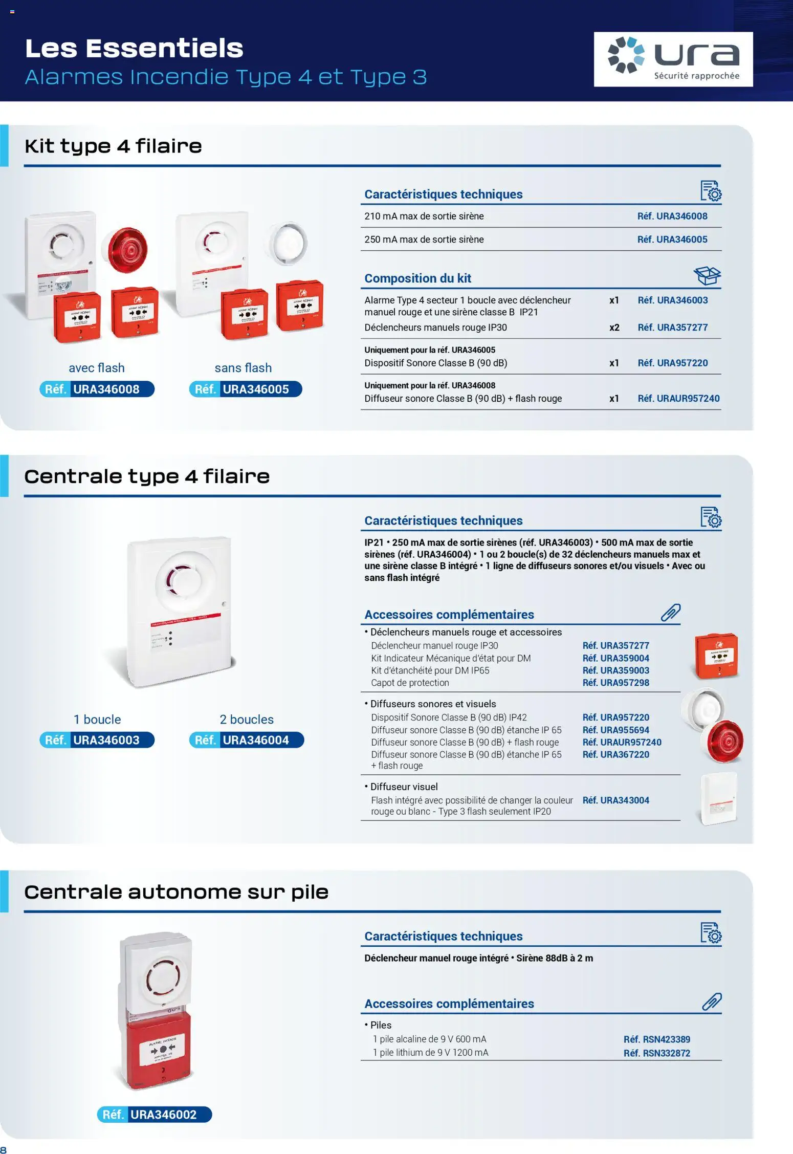 {H1} | Page: 8 | Produits: Diffuseur, Piles