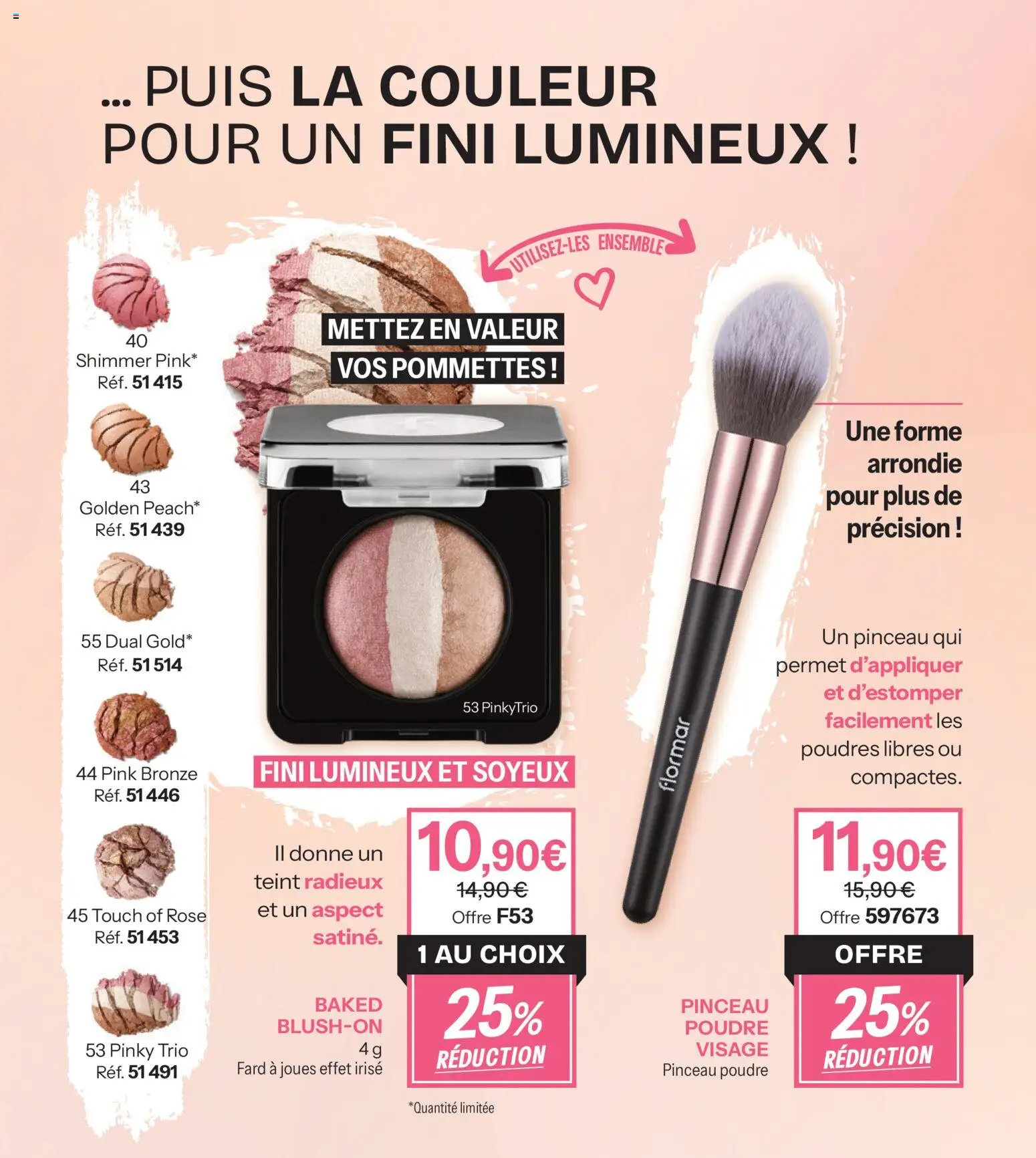{H1} | Page: 91 | Produits: Poudre, Blush, Pinceau