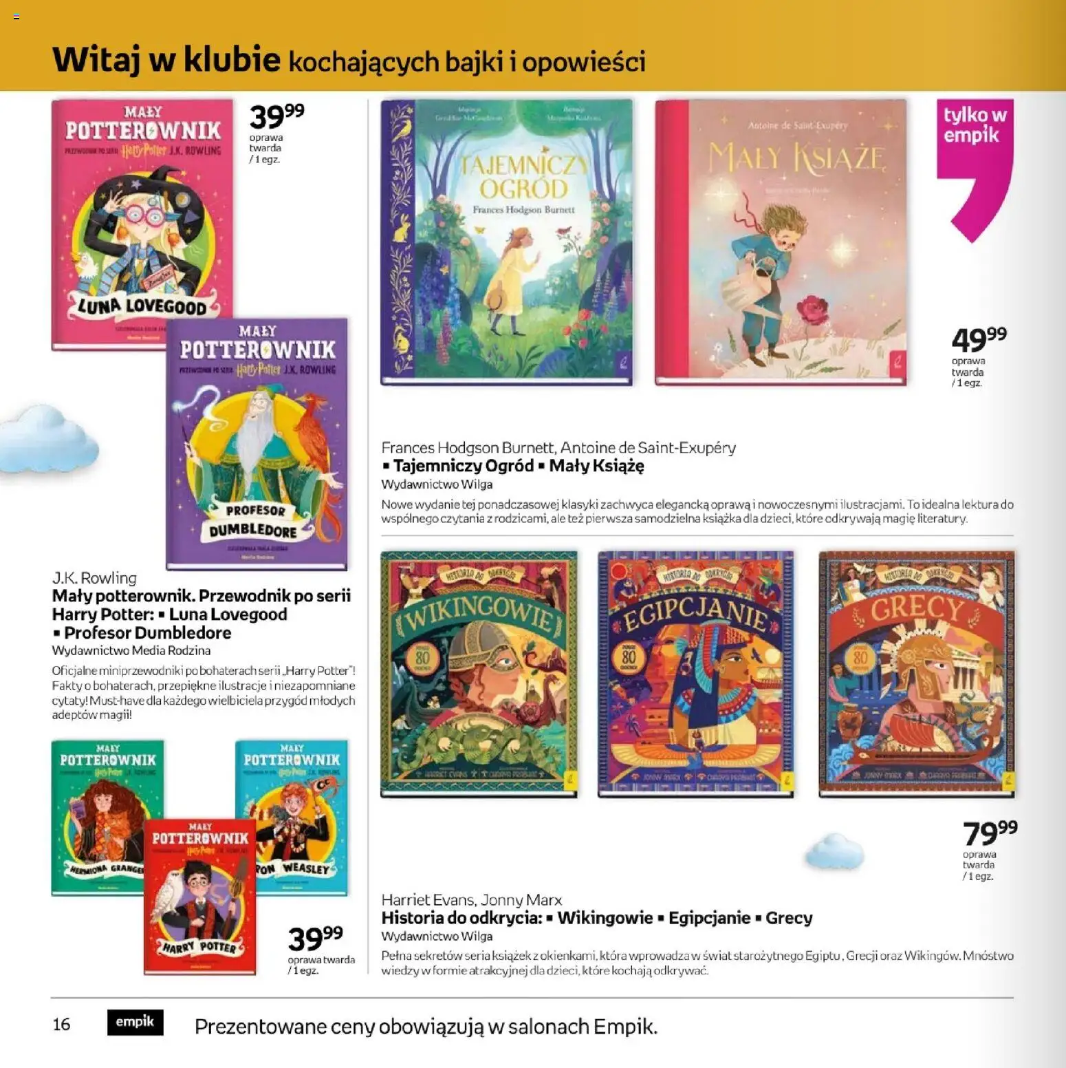 Empik promocje - Festiwal książki dziecięcej od 11.03.2026 | Strona: 16