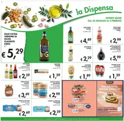 Anteprima del volantino Coal Il Market Plus catalogo valido a partire dal 22.01.2026 | Pagina: 23 | Prodotti: Tonno al naturale, Aceto, Olio extra vergine, Alici