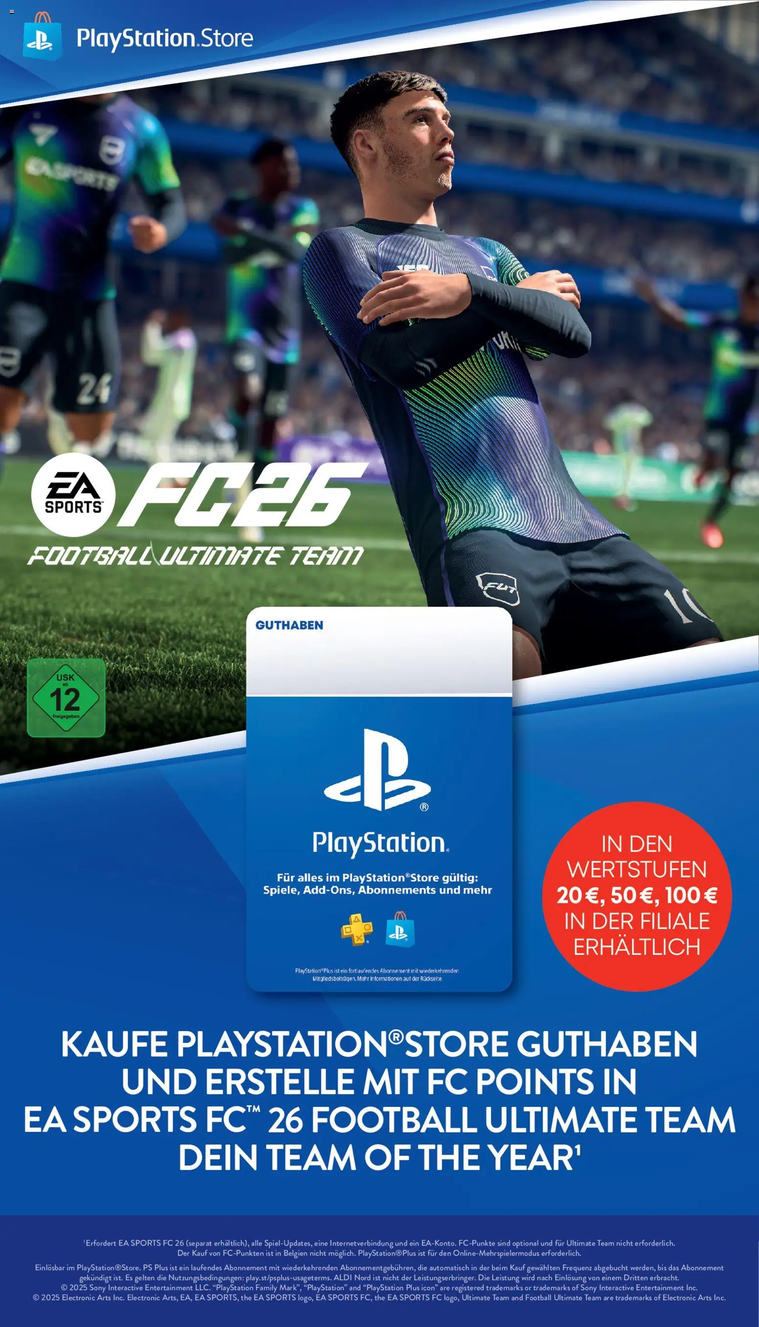 Aldi Prospekt 	 – gültig ab 19.01.2026 | Seite: 38 | Produkte: Playstation, Sony, Football