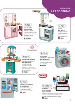 Vista previa El Corte Inglés ofertas válido desde el 27.10.2025 | Página: 97 | Productos: Lavadora, Cocina, Nevera, Caja