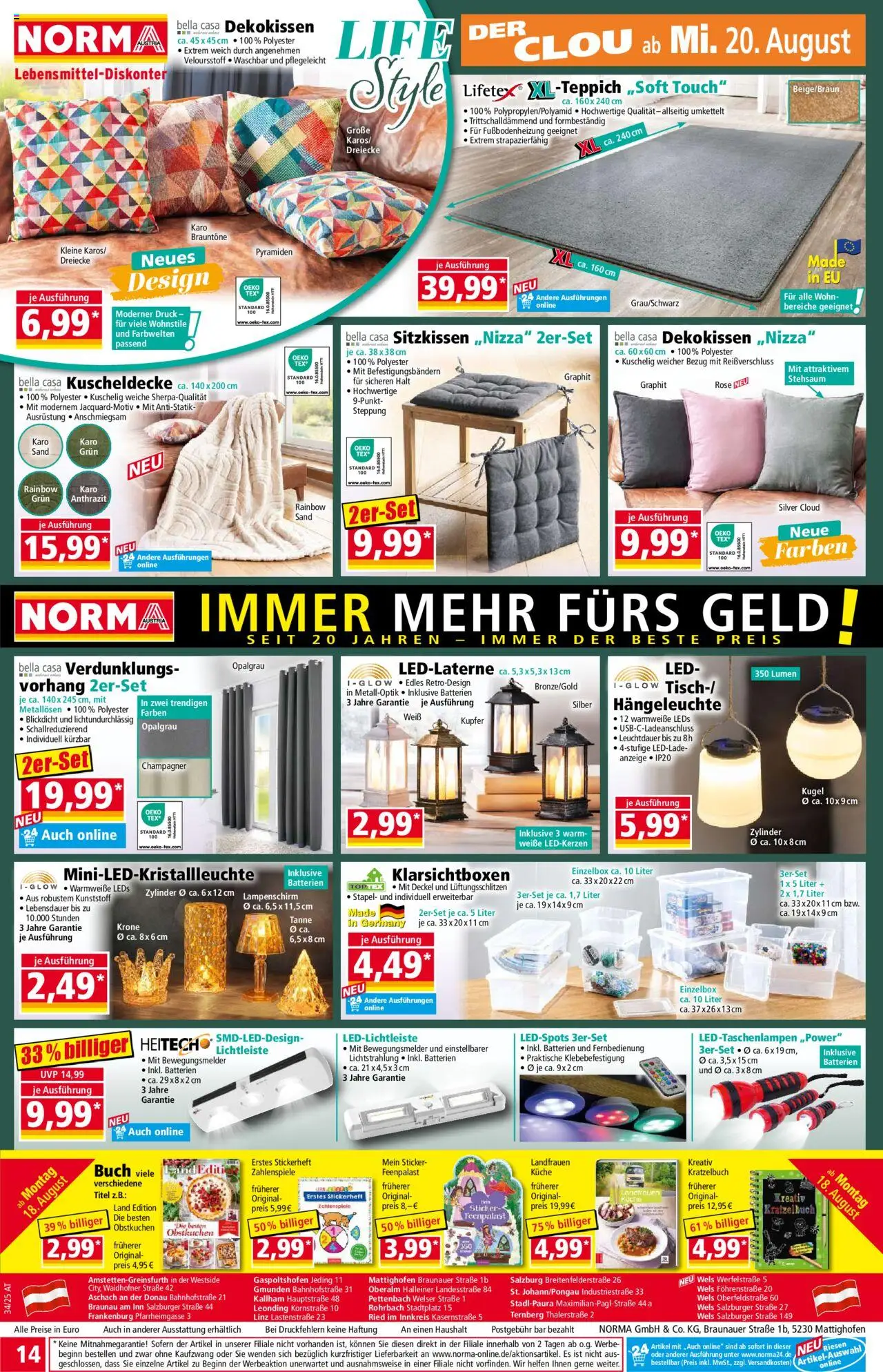 Norma Flugblatt gültig ab 18.08.2025 | Seite: 14