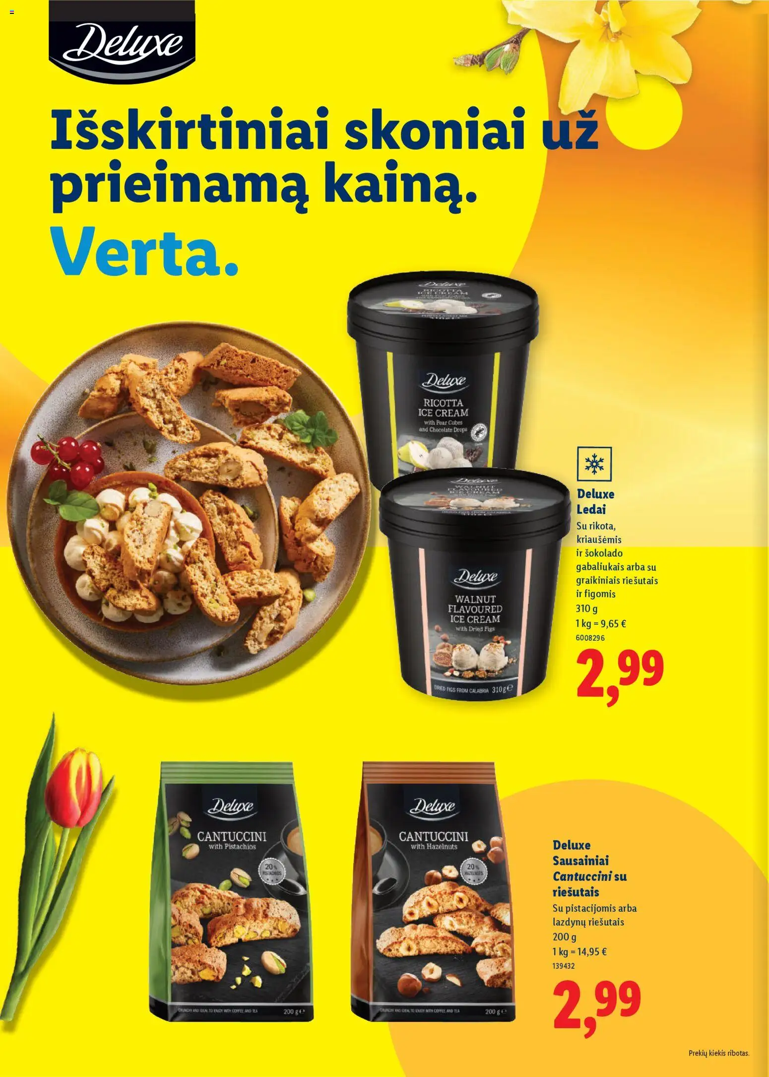 LIDL akcijos nuo 01.03.2026 | Puslapis: 32 | Prekių: Sausainiai
