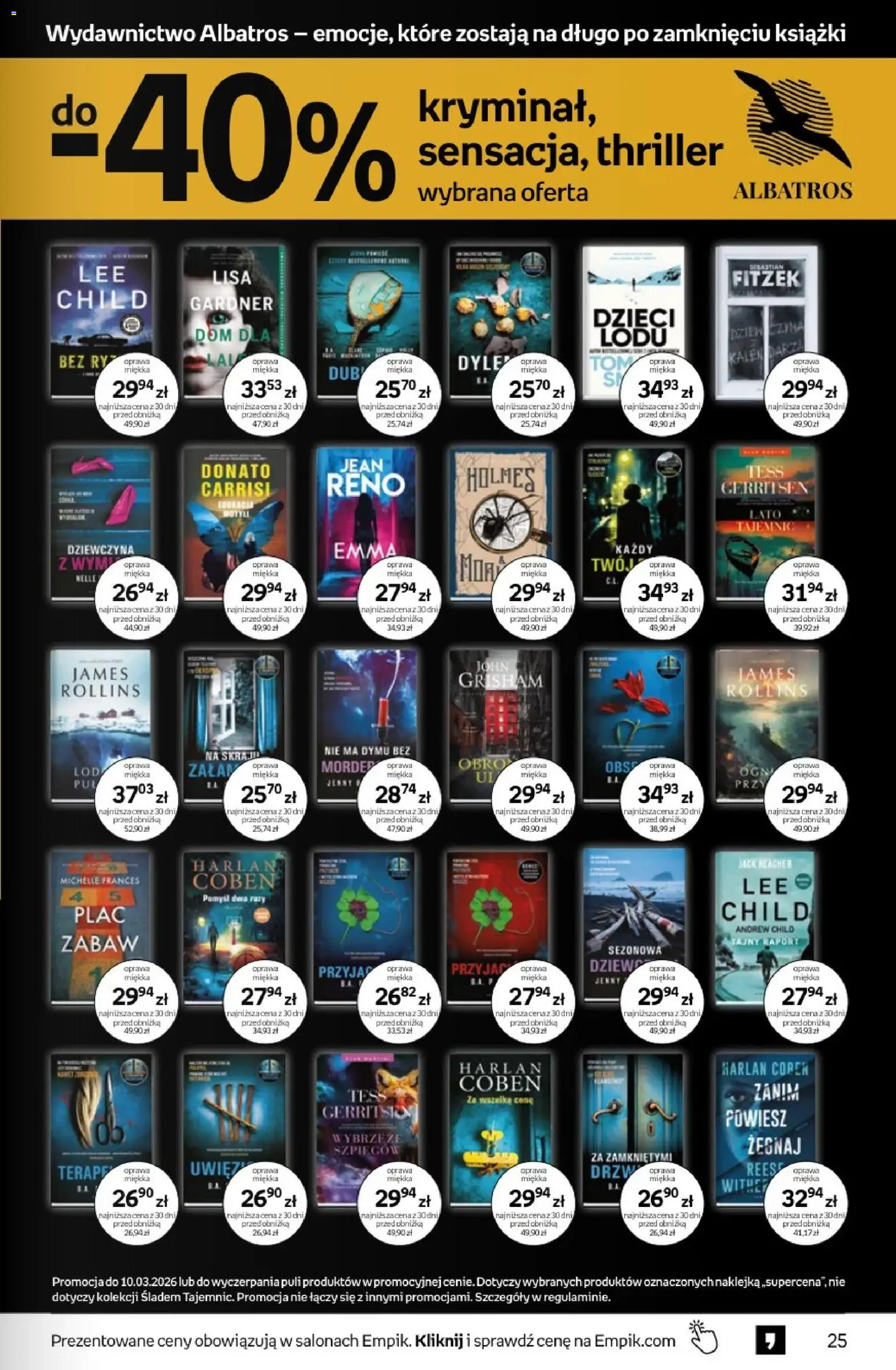 Empik promocje - Tom kultury Książki od 25.02.2026 | Strona: 25 | Produkty: Książki