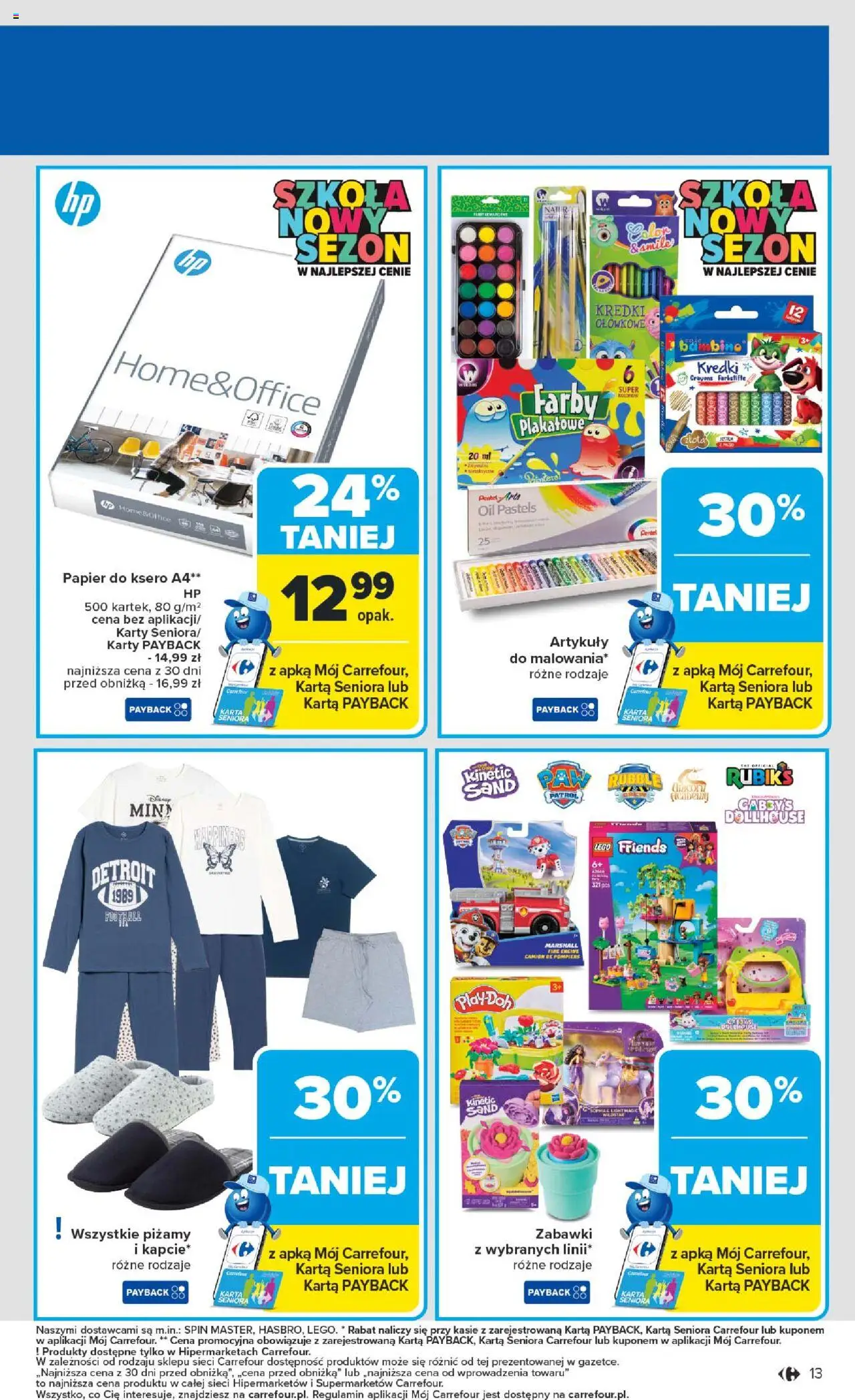 Carrefour Gazetka od 18.08.2025 | Strona: 15 | Produkty: Karta, Lego