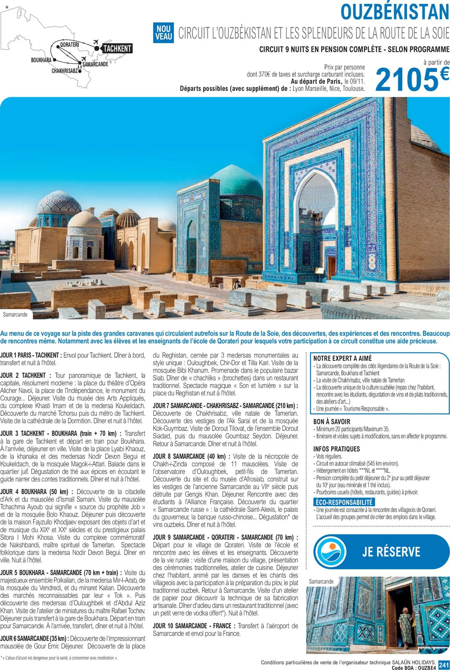 {H1} | Page: 241 | Produits: Vodka, Eau minérale, Thé