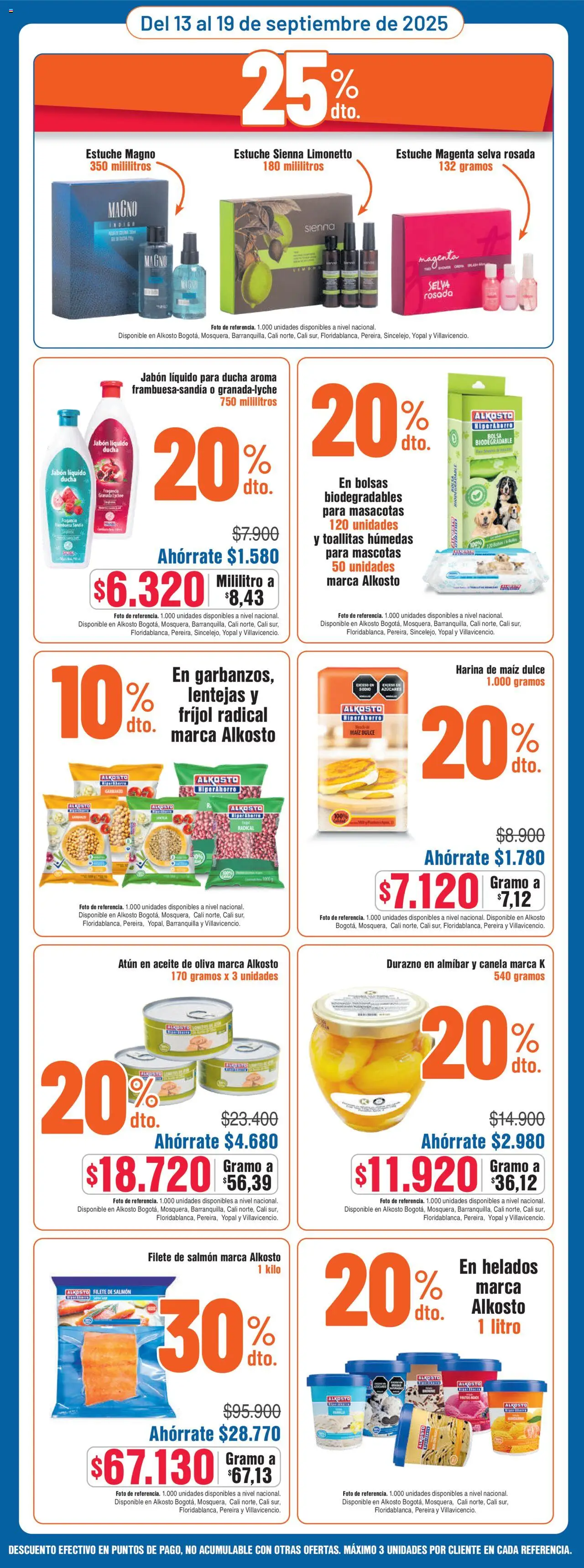 Alkosto folleto │ válido desde el 13.09.2025 | Página: 4 | Productos: Aceite de oliva, Bolsa, Παιχνίδια, Filete