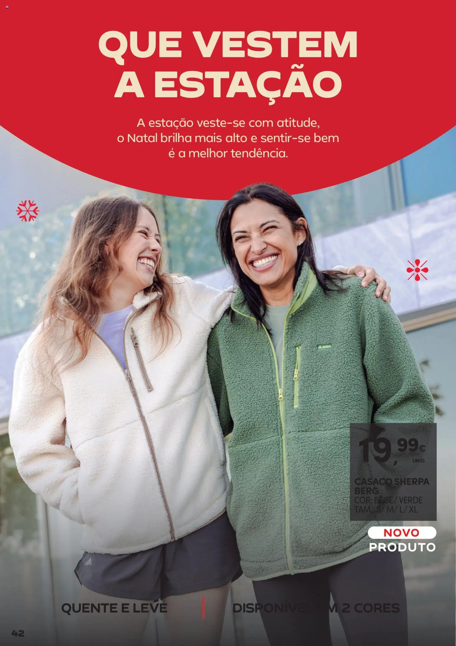 Continente - Cabazes de Natal │ válido de 11.11.2025 | Página: 42 | Produtos: Casaco