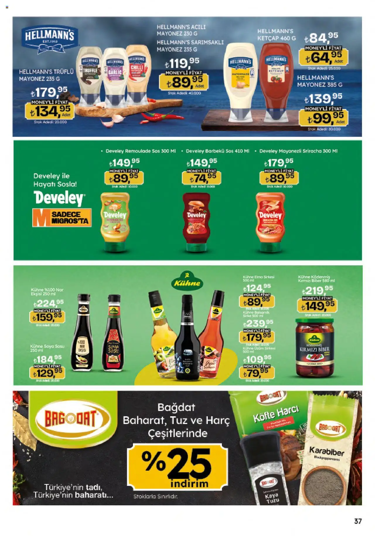 Migros Katalog - 5M Migroskop Dijital - 21.08.2025 tarihinden itibaren geçerlidir | Sayfa: 100 | Ürünler: Barbekü sos, Karabiber, Mayonez, Tuz