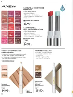 LÁPIZ LABIAL ENRIQUECIDO CON SÉRUM, • AHAs retexturizantes, • glicerina hidratante, • 72 horas de poder hidratante,, incluso después de desmaquillarse", *Estudio clínico. │ válido desde el 01.09.2025 | Página: 86