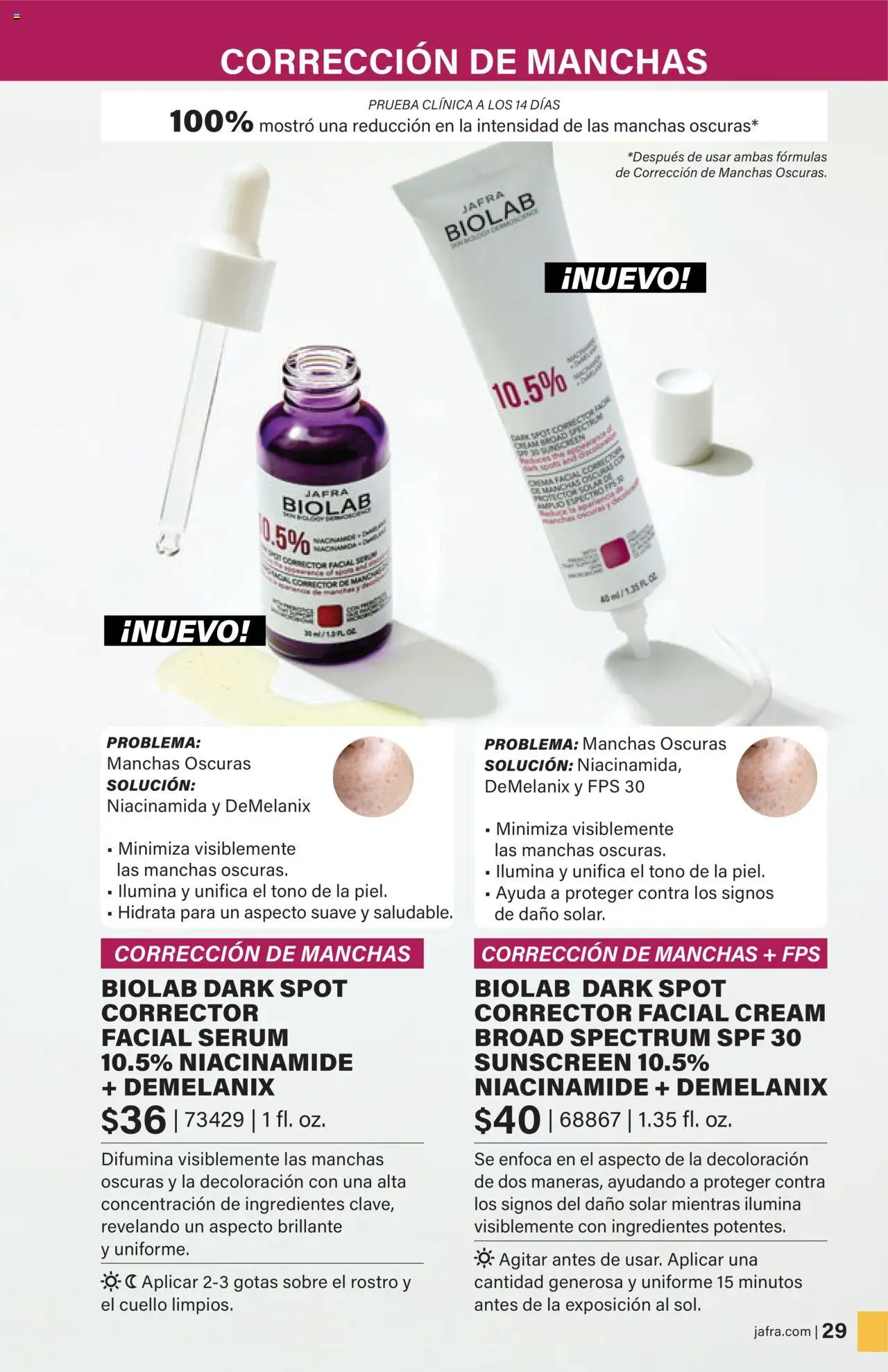 JAFRA folleto │ válido desde el 01.08.2025 | Página: 29 | Productos: Corrector, Κρεμάστρα, Sérum