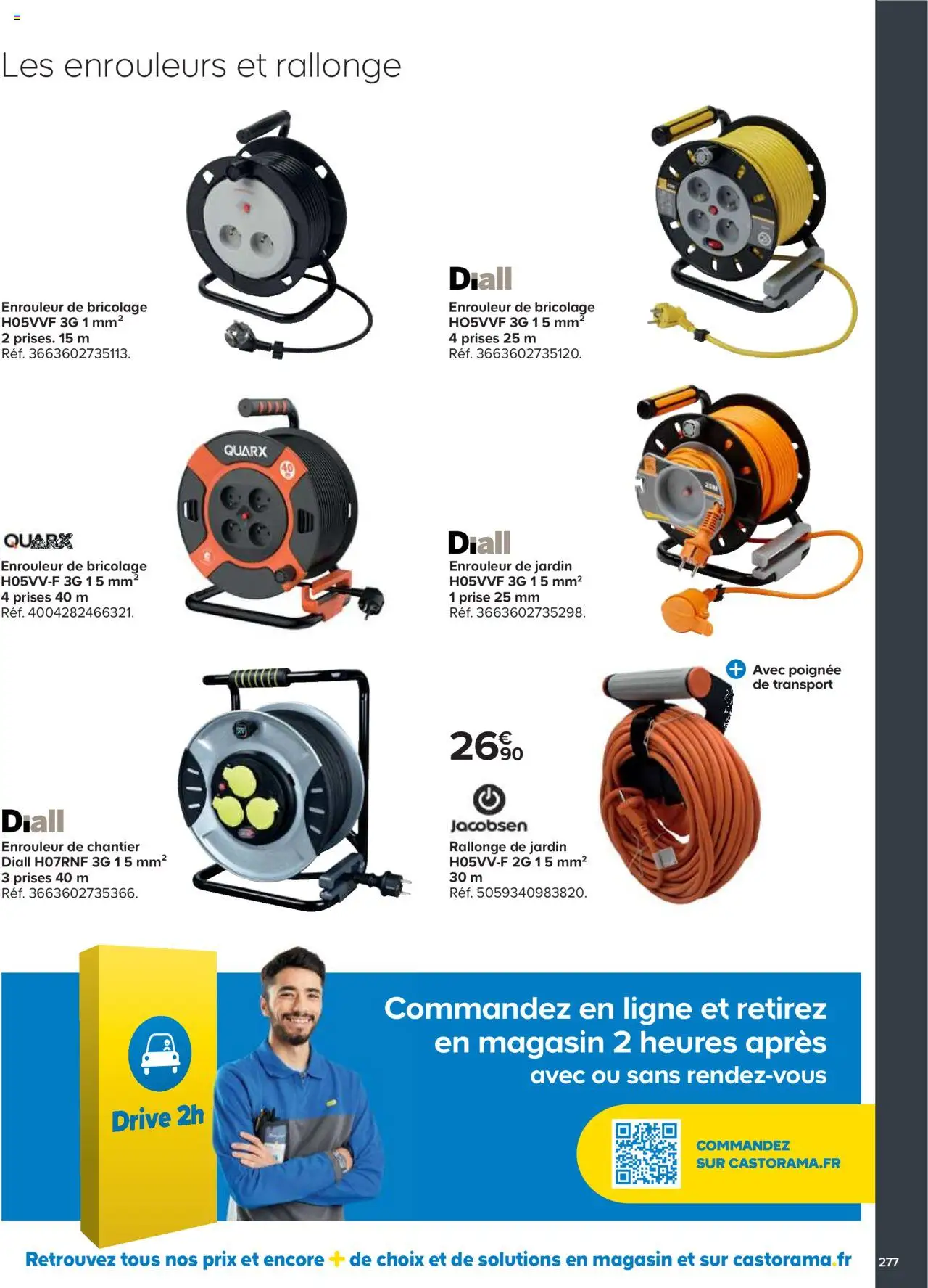 {H1} | Page: 277 | Produits: Prises, Prise