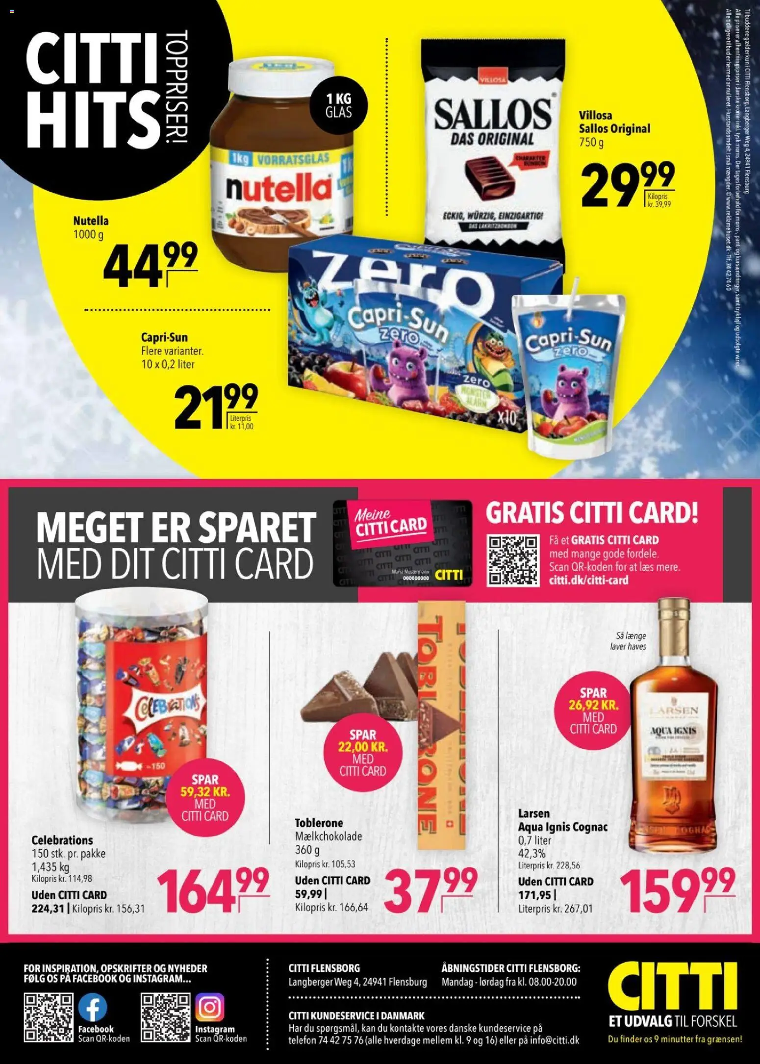 CITTI tilbudsavis – gyldig fra 26.11.2025 | Side: 24 | Produkter: Telefon, Nutella