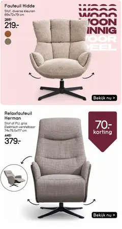 Leen Bakker - Folder - Voorbeeld van een folder van Leen Bakker, geldig van 16.02.2026 | Pagina: 20 | Producten: Fauteuil, Crème