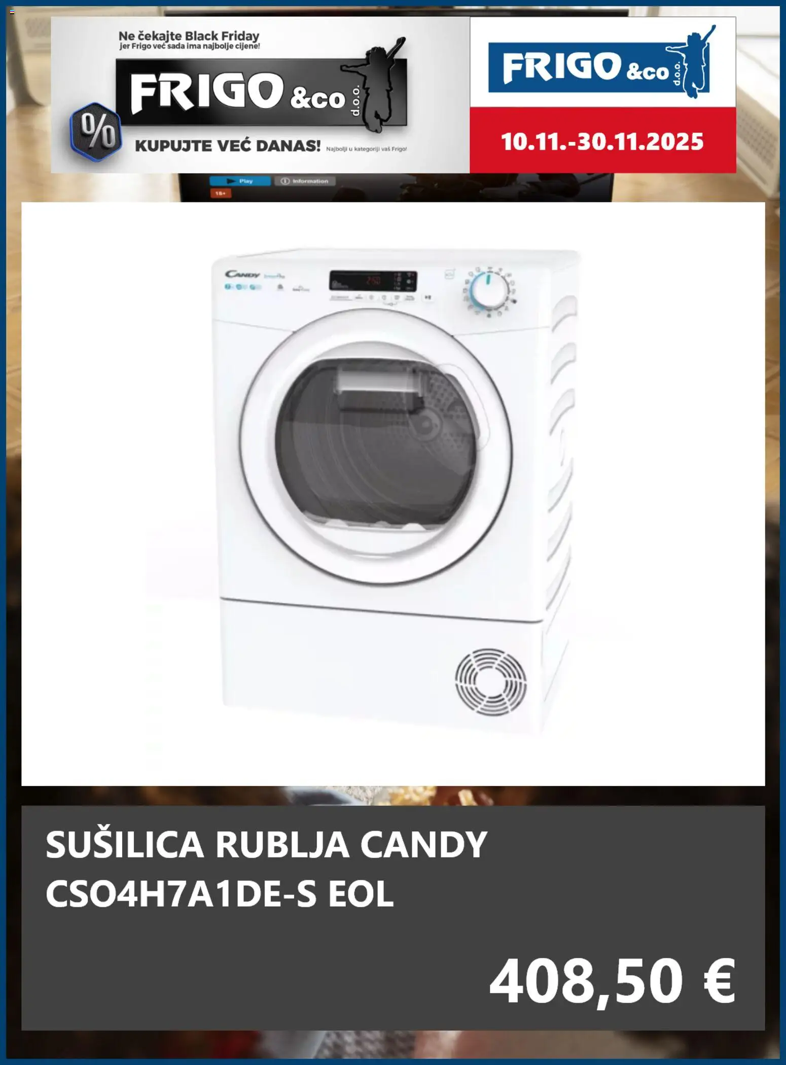 FRIGO & Co. katalog | vrijedi od 10.11.2025 | Stranica: 5 | Proizvodi: Sušilica