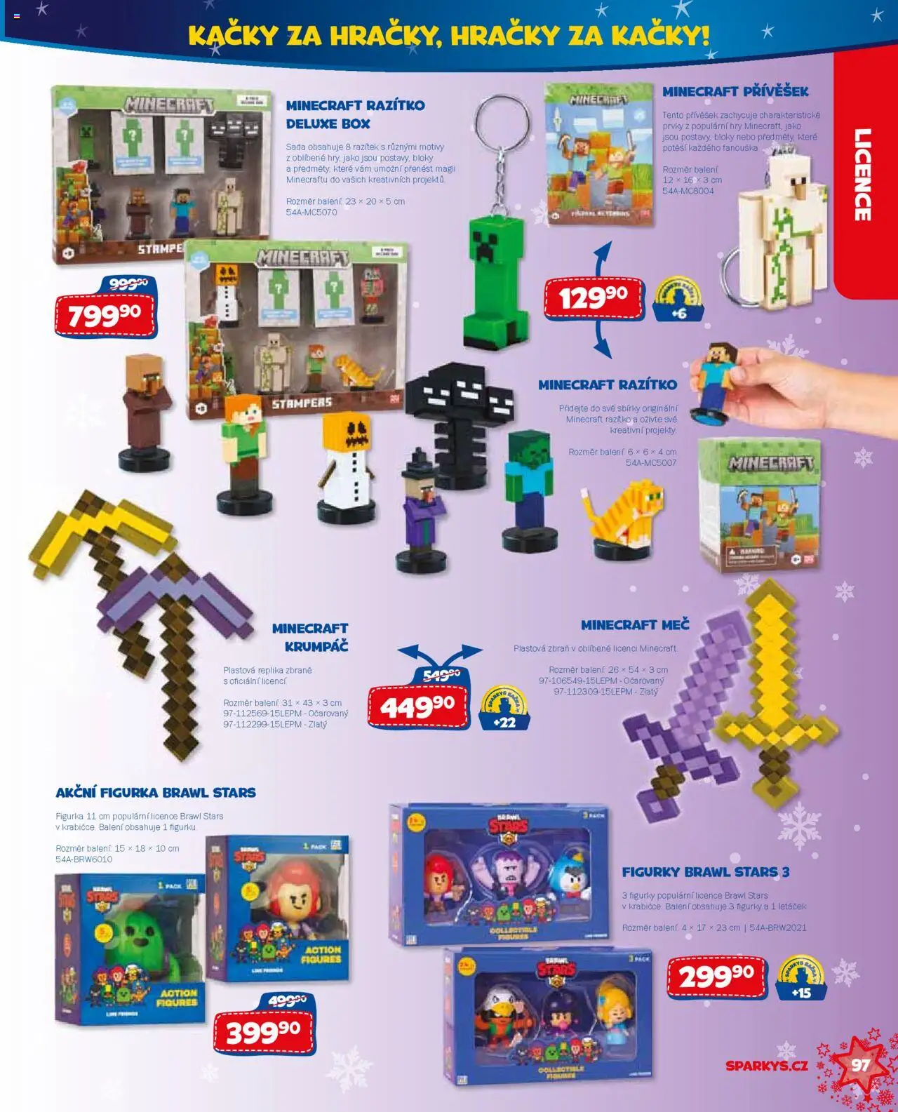 Sparkys katalog Vánoce od 01.10.2025 | Strana: 97 | Produkty: Box, Deluxe, Hračky, Figurky