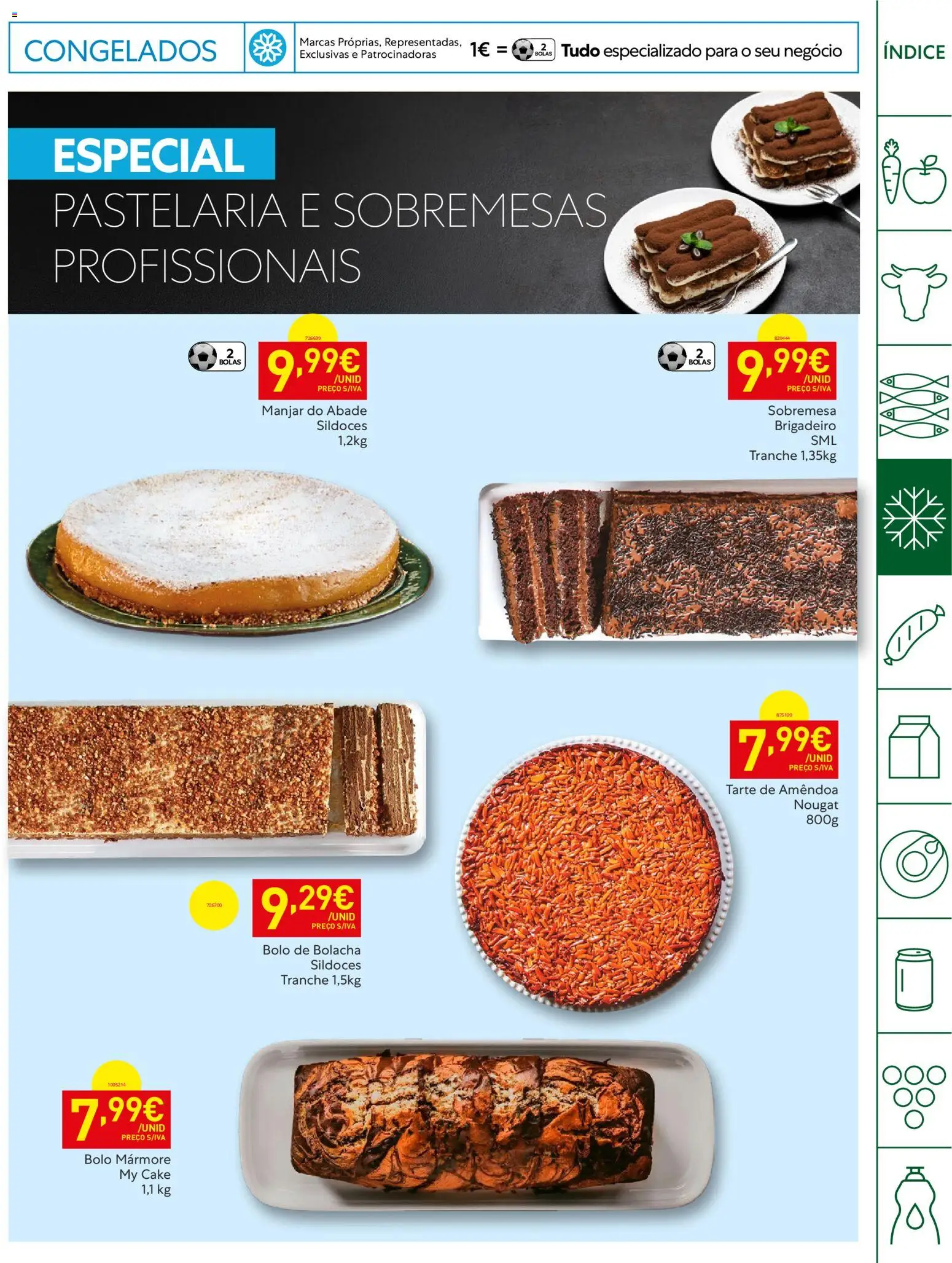 Recheio Horeca │ válido de 28.04.2026 | Página: 13 | Produtos: Bolo, Tarte
